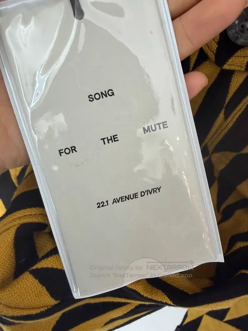 Song For The Mute SONG FOR THE MUTE Diamond-print coat Size US S / EU 44-46 / 1 - 5 Thumbnail