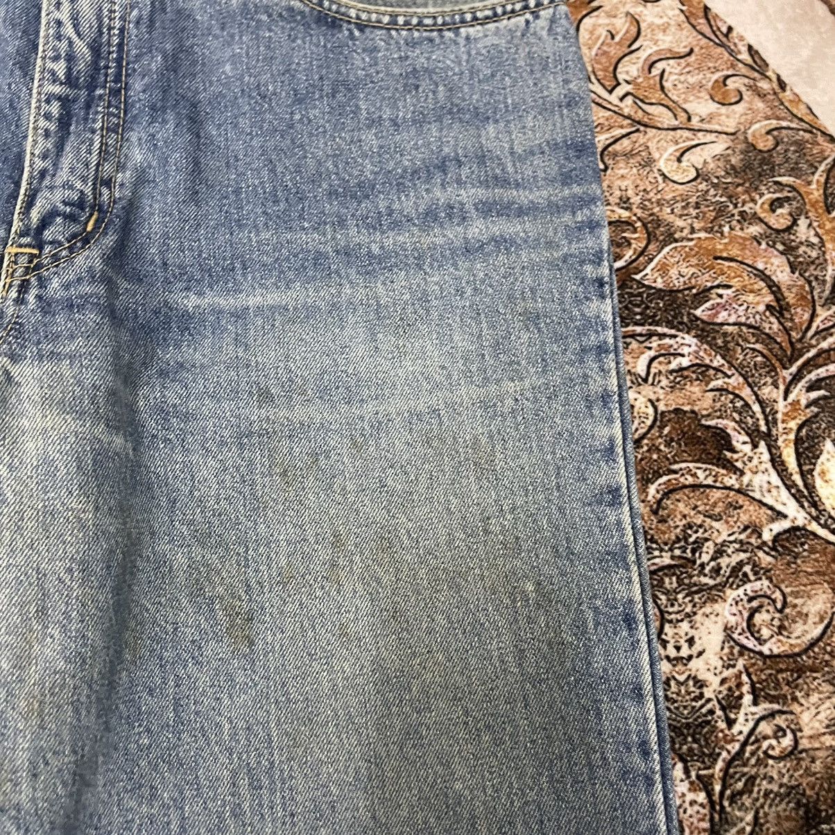 Edwin 🔥Vintage 1993 Edwin Stoned Washed Distress Dirty Denim Jeans Size US 31 - 9 Thumbnail