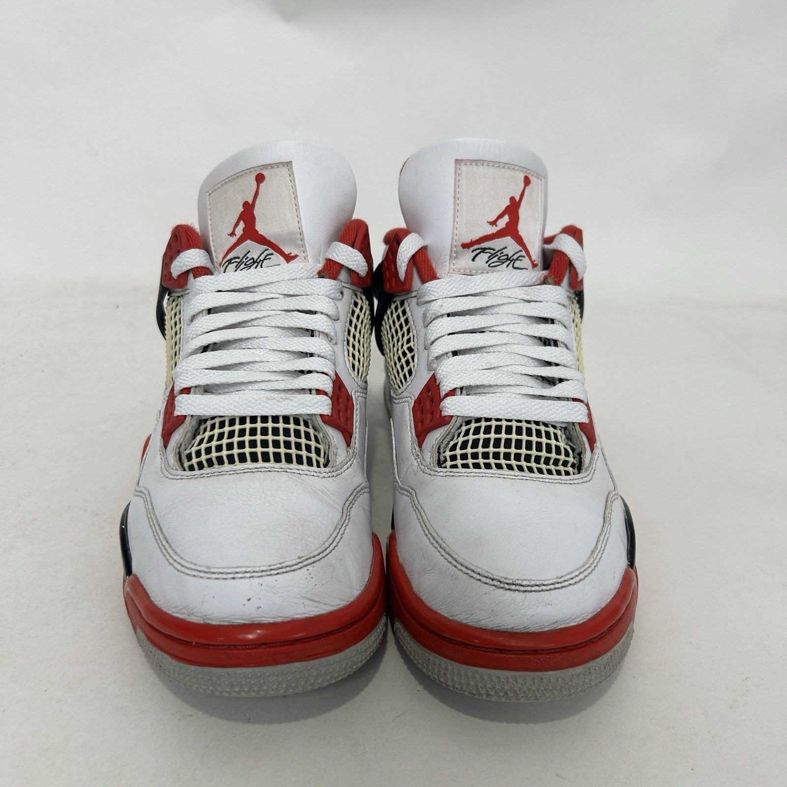 Jordan Brand Nike Air Jordan 4 Retro OG “Fire Red/White Black Red" Size US 8 / EU 41 - 2 Thumbnail