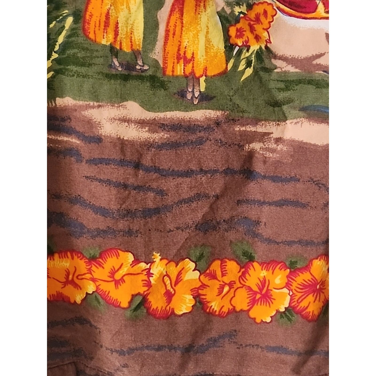 Other Steve & Barry's Hawaiian Shirt Tropical Hula Palm Trees Blue Size US L / EU 52-54 / 3 - 8 Thumbnail