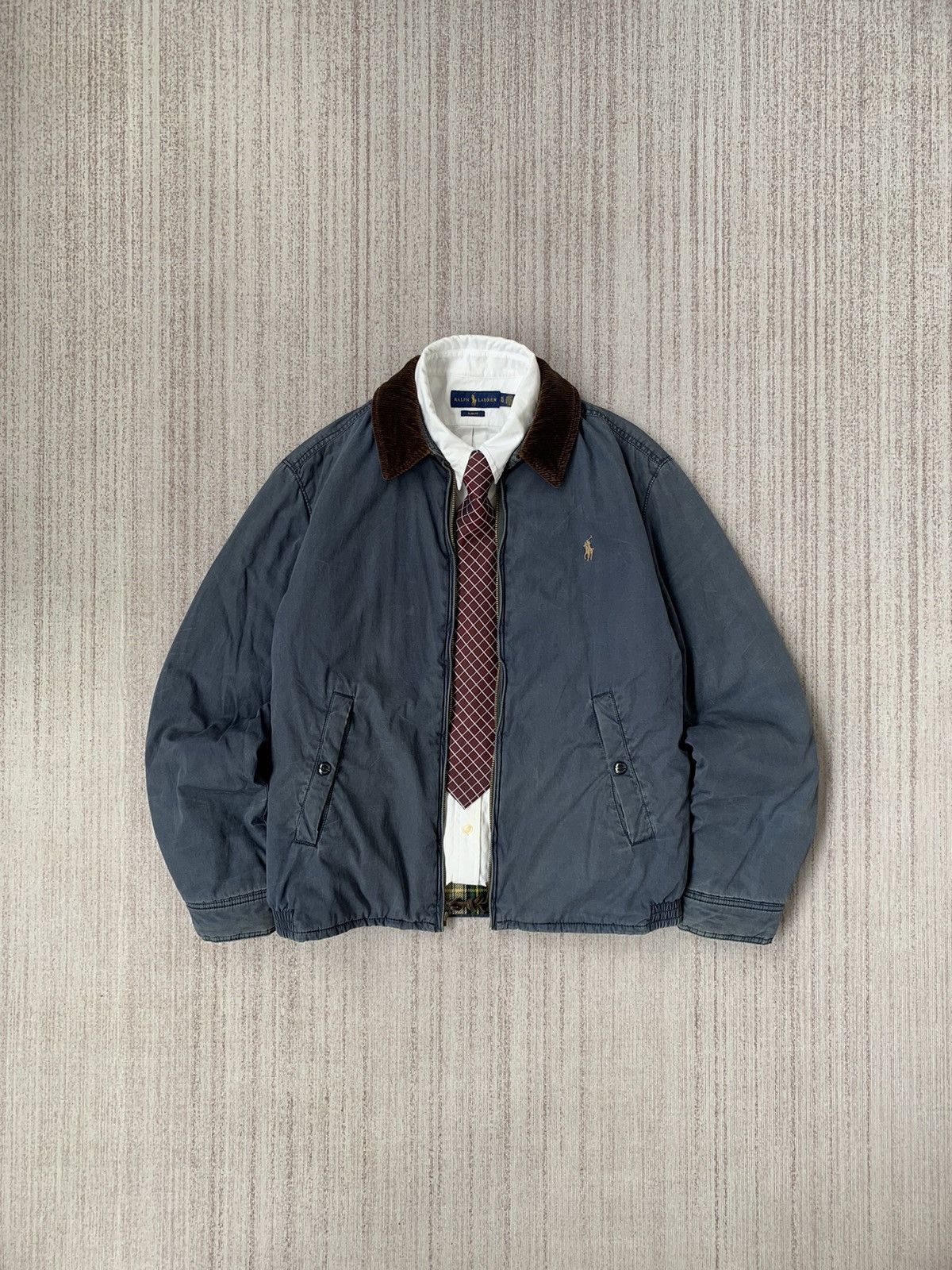Polo Ralph Lauren Vintage Polo Ralph Lauren Jacket Corduroy Collar Size US L / EU 52-54 / 3 - 1 Thumbnail