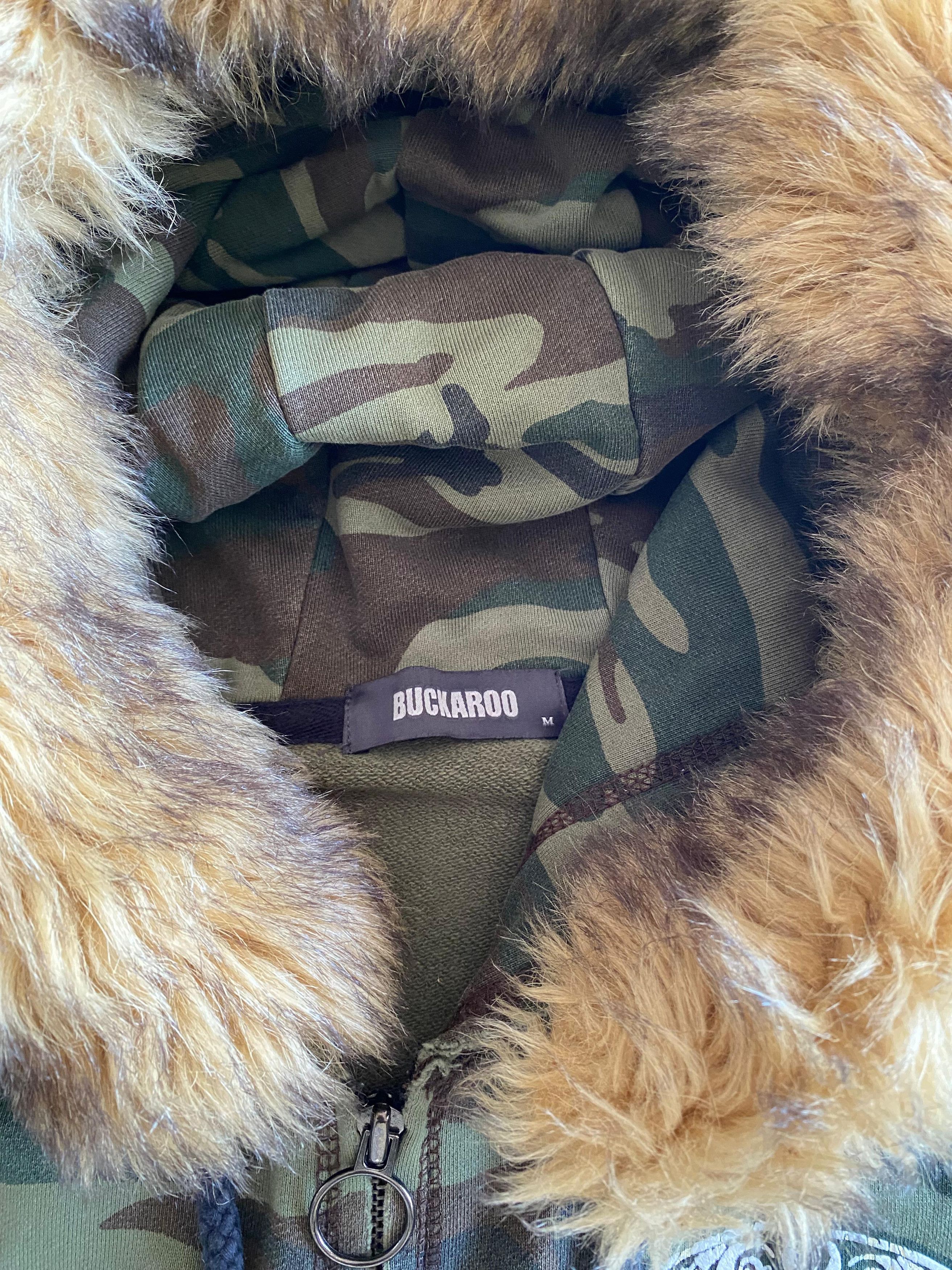 Hysteric Glamour Camouflage Jacket Buckaroo Skull Fur Hoodie Lgb style Size US L / EU 52-54 / 3 - 6 Thumbnail