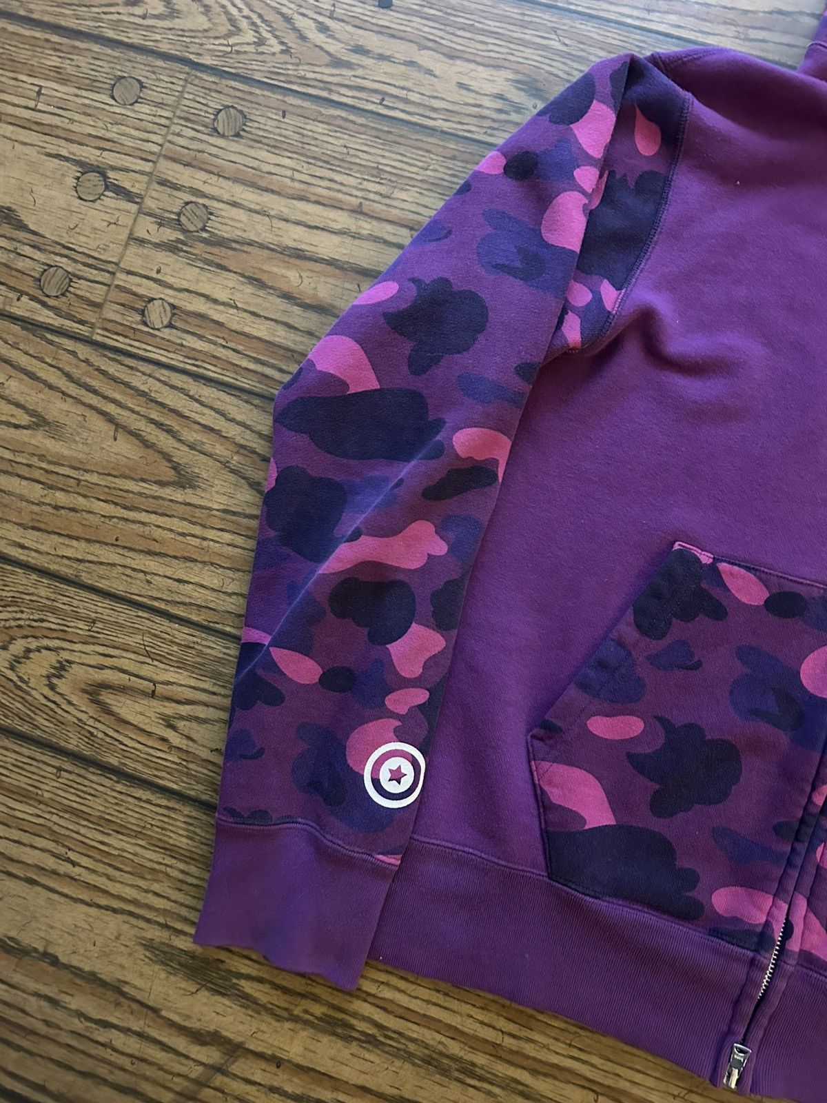 Bape Color Camo Tiger Full Zip Hoodie Size US M / EU 48-50 / 2 - 8 Thumbnail