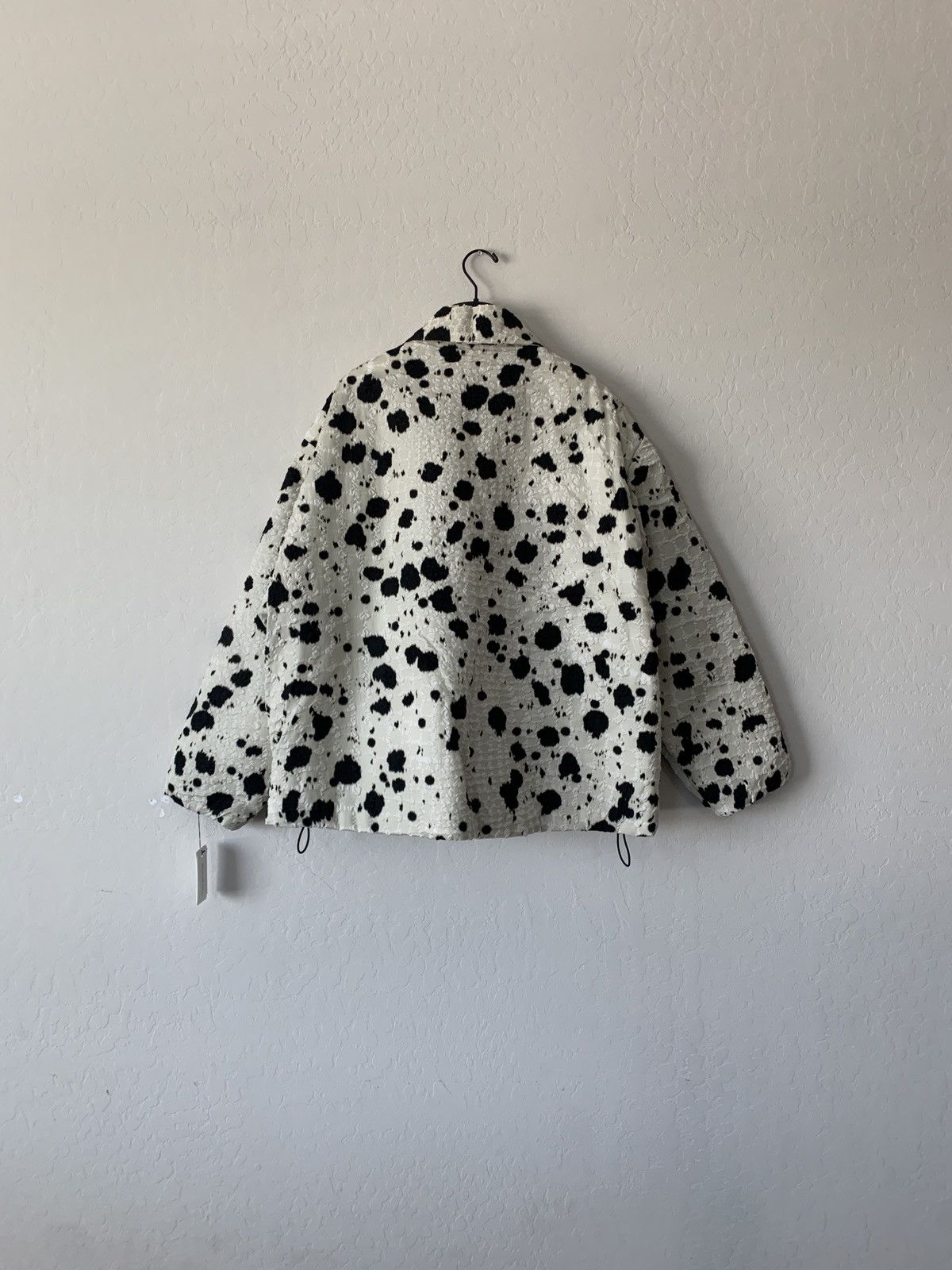 Dries Van Noten FINAL $1800 Fall/Winter Voyds Cow Print Oversized Jacket Size US M / EU 48-50 / 2 - 5 Thumbnail