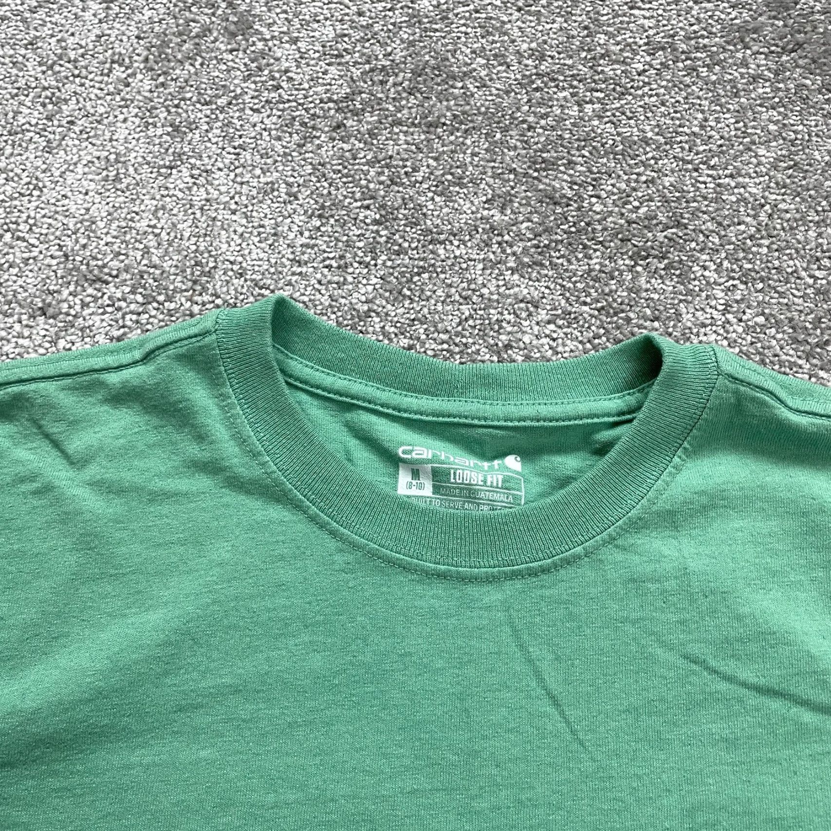 Carhartt Carhartt G82 T-Shirt Mens Medium Green Short Sleeve Pocket Tee Loose Fit Casual Shirt Men Green Size US M / EU 48-50 / 2 - 4 Thumbnail