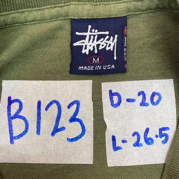 Stussy × Vintage B123. VTG SUN FADED STUSSY INTERNATIONAL TEE Size US M / EU 48-50 / 2 - 4 Thumbnail