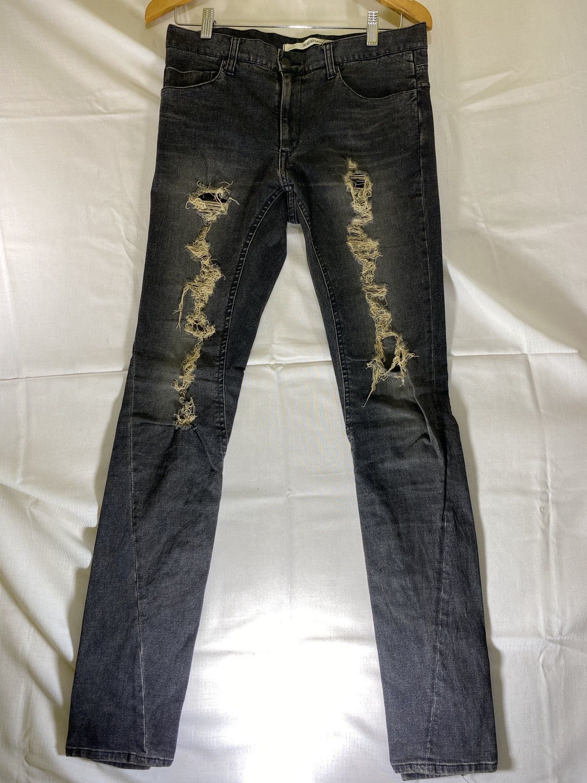 Diet Butcher Slim Skin ripped skinny jeans Size US 30 / EU 46 - 1 Thumbnail