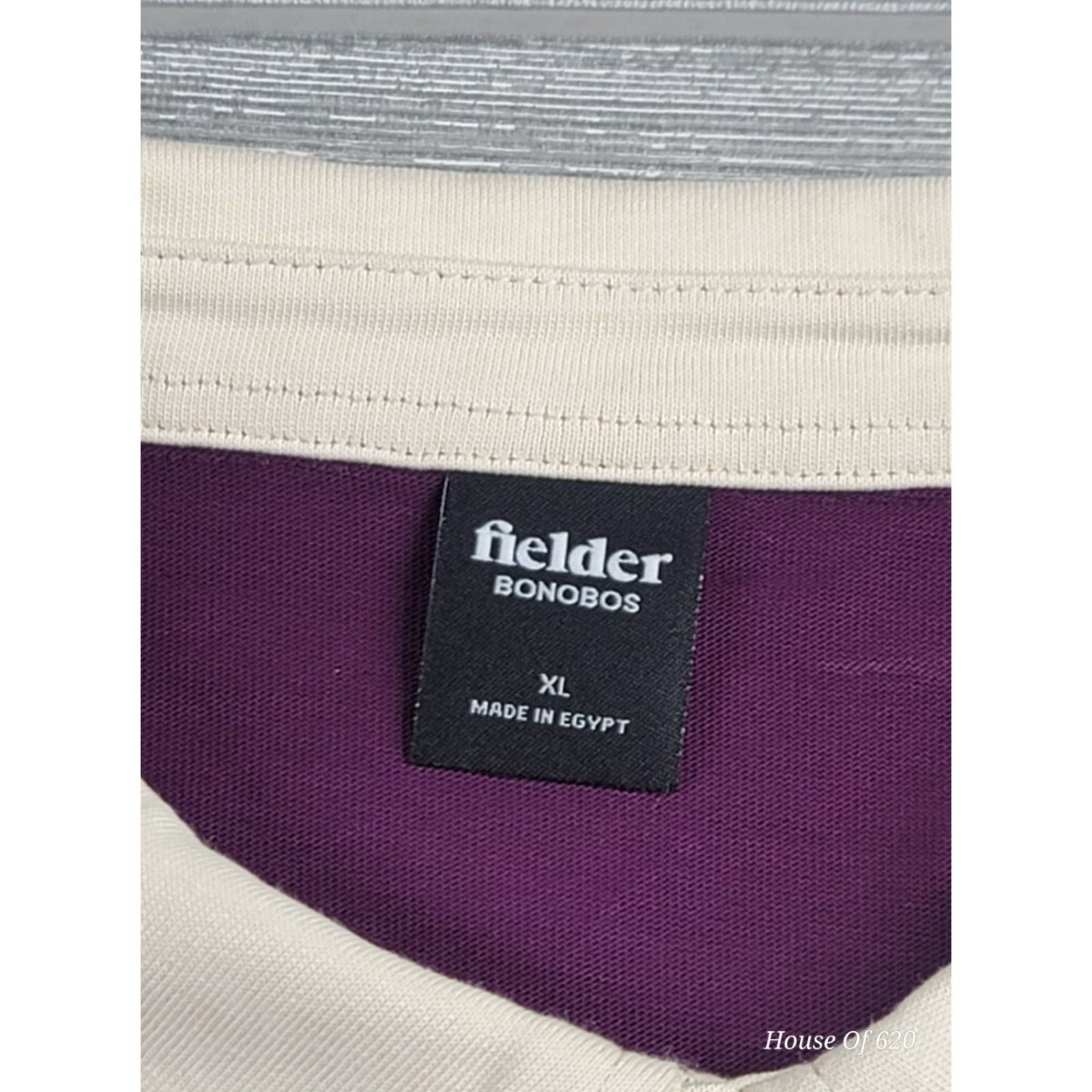 Bonobos Bonobos Rugby Polo Shirt Mens XL Colorblock Long Sleeve Pouch Pocket Fielder Size US XL / EU 56 / 4 - 7 Thumbnail