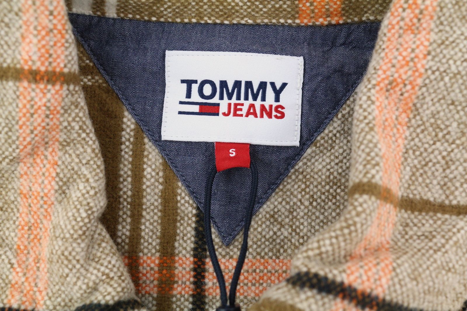 Tommy Hilfiger BRUSHED CHECK S Overshirt Flannel Thick Shirt 85015 Size US S / EU 44-46 / 1 - 7 Thumbnail