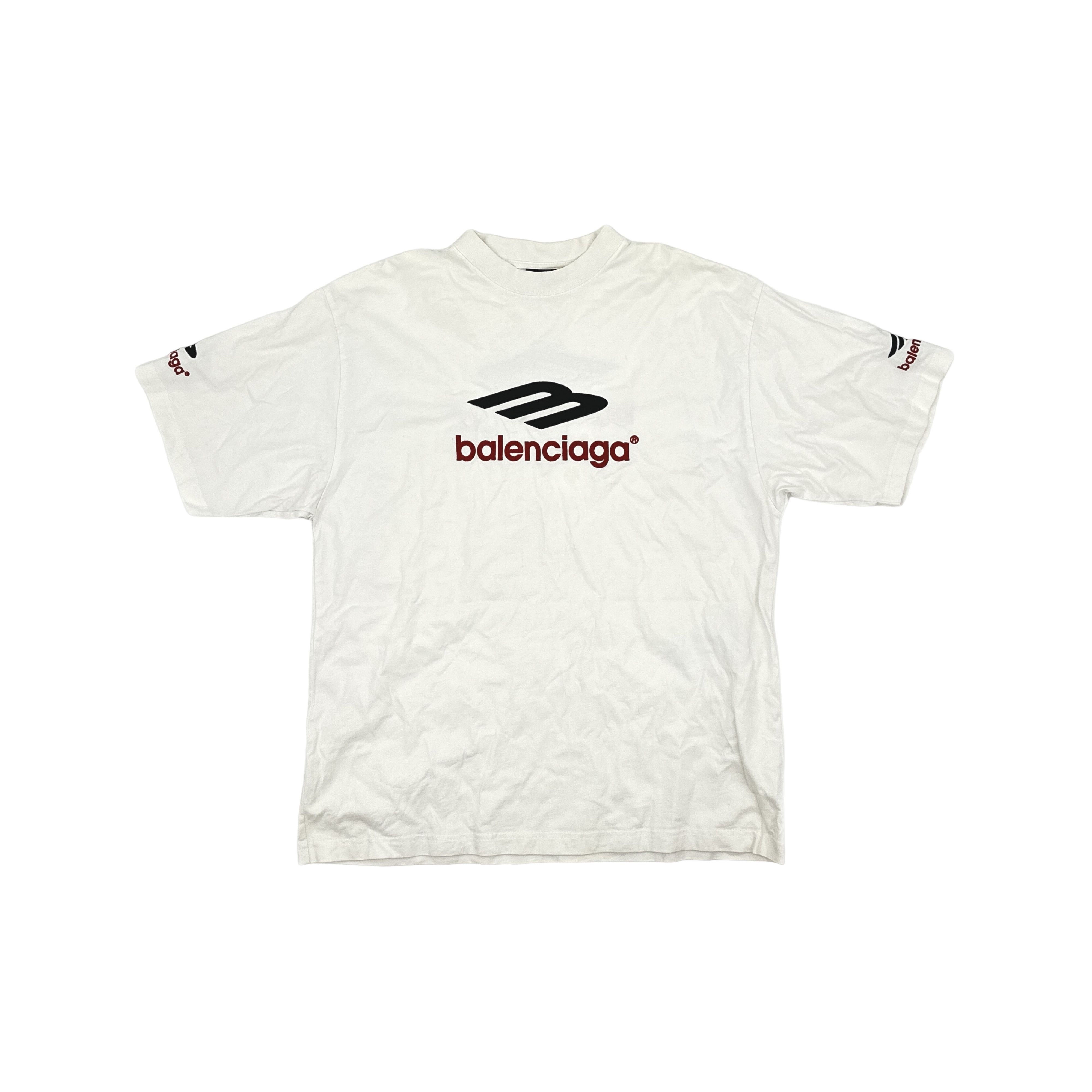 Balenciaga Balenciaga white men's oversize t shirt size L | Grailed