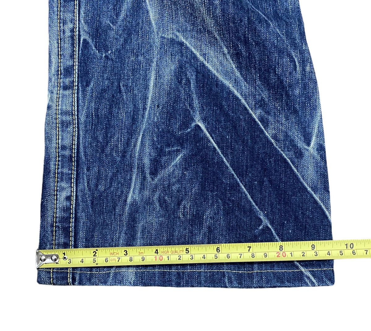 Designer × Japanese Brand Blue Way Flare Boot Cut Ladies Denim Jeans W32” Size 32" / US 10 / IT 46 - 14 Thumbnail
