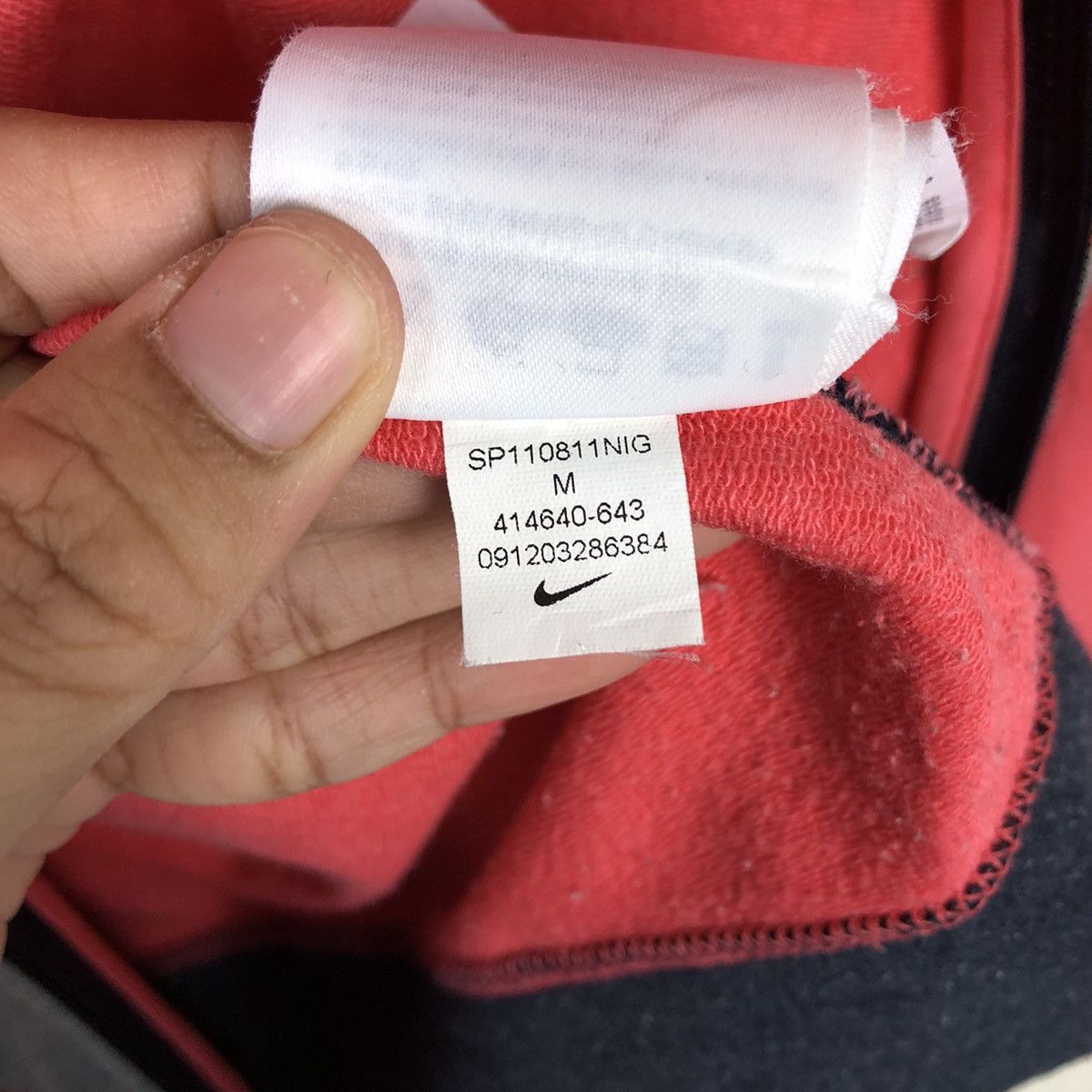 Nike 📌Rich Baby Pink Zipper Hoodie Sweater Nike Small Pony Size US M / EU 48-50 / 2 - 25 Thumbnail