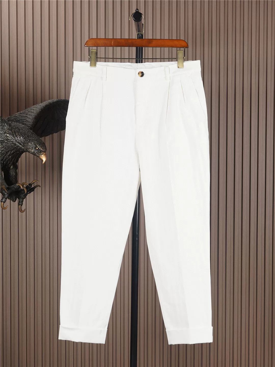 Brunello Cucinelli Brunello Cucinelli Men's Casual Pants Size US 34 / EU 50 - 1 Thumbnail