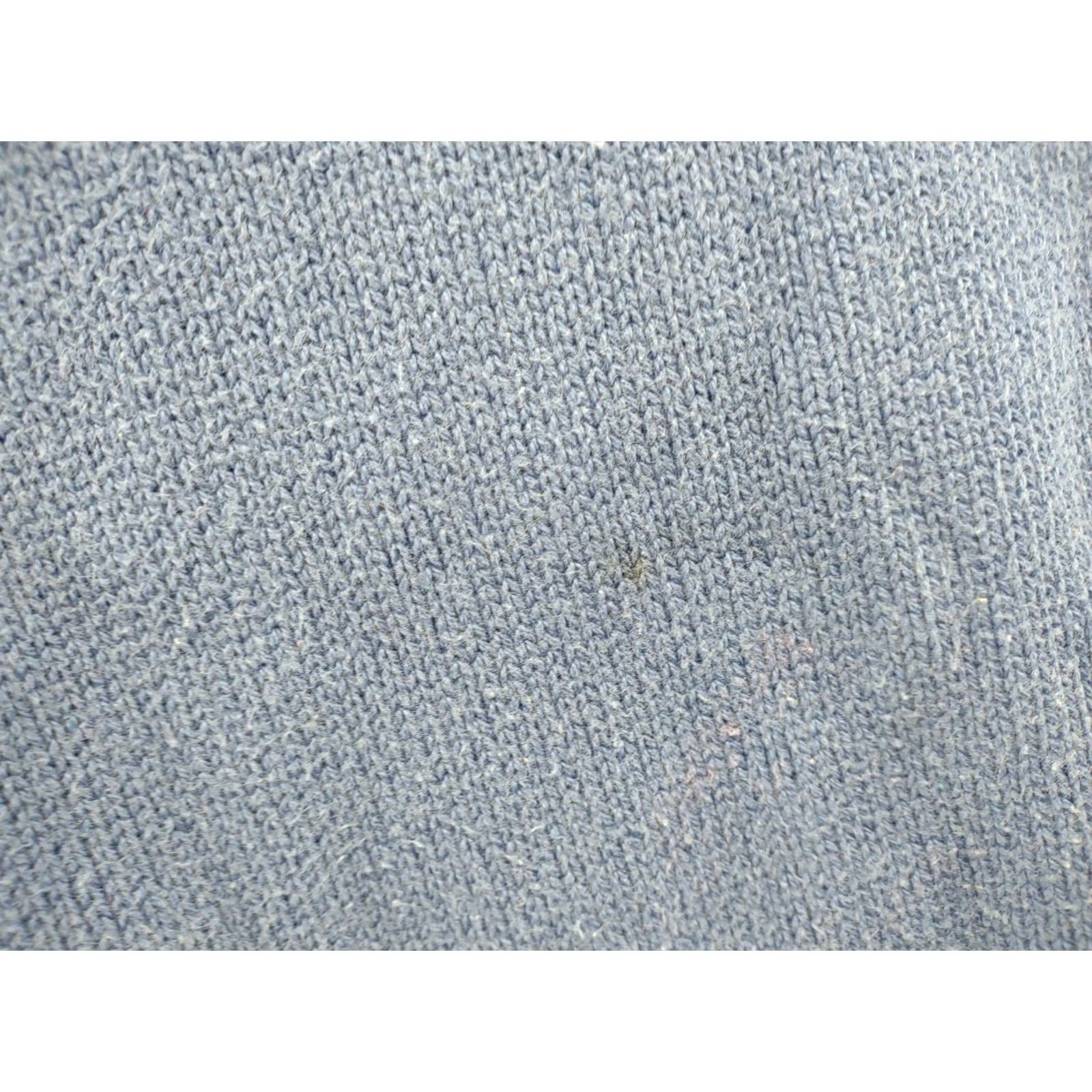 Lands' End Lands' End Knit Short Sleeve Pullover Sweater L 14/16 USA Made Blue 100% Cotton Womens Casual Knit Crew Neck Logo Vintage: No Size L / US 10 / IT 46 - 2 Thumbnail
