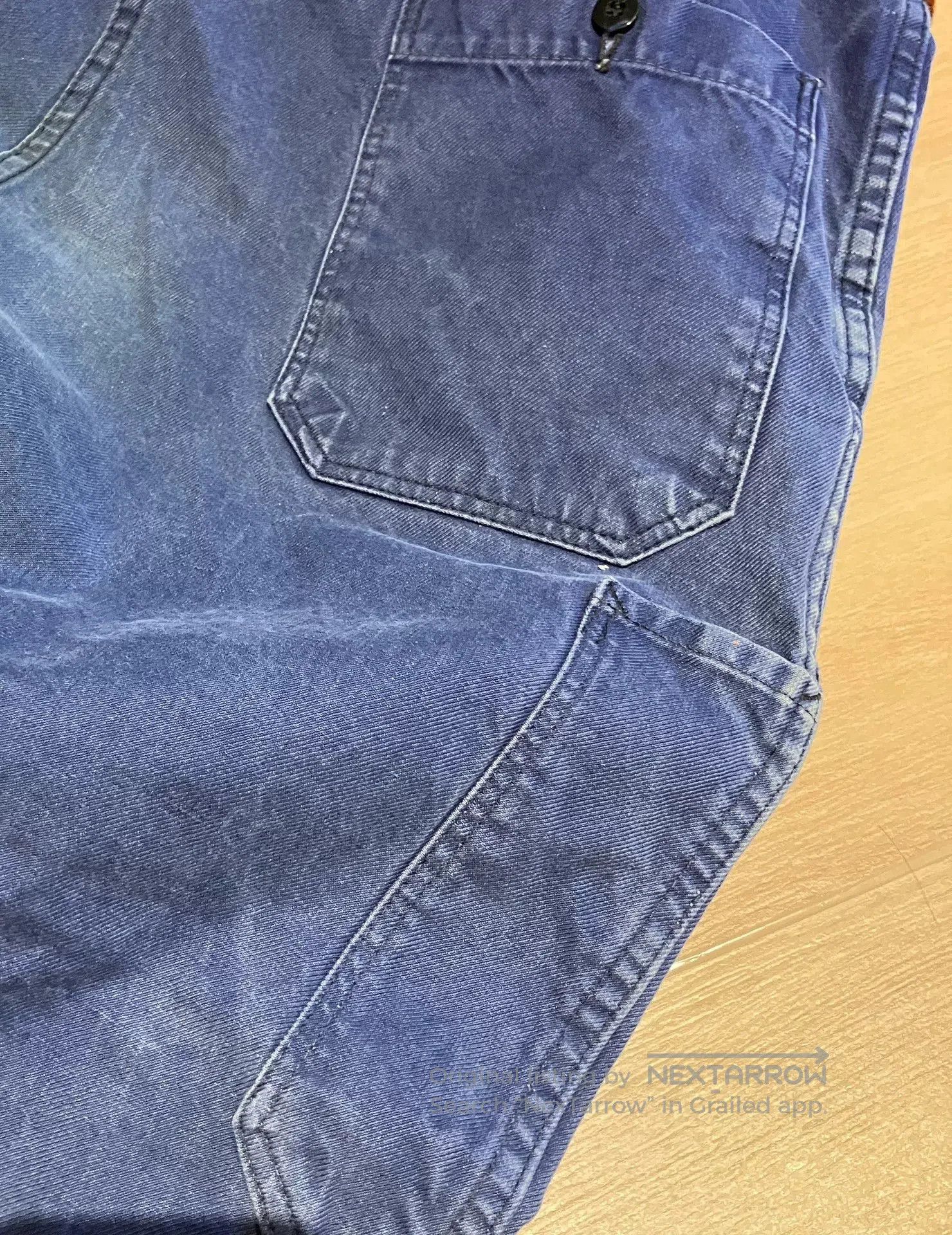 VINNY's Vintage French Blue Work Pants. Size US 30 / EU 46 - 8 Thumbnail