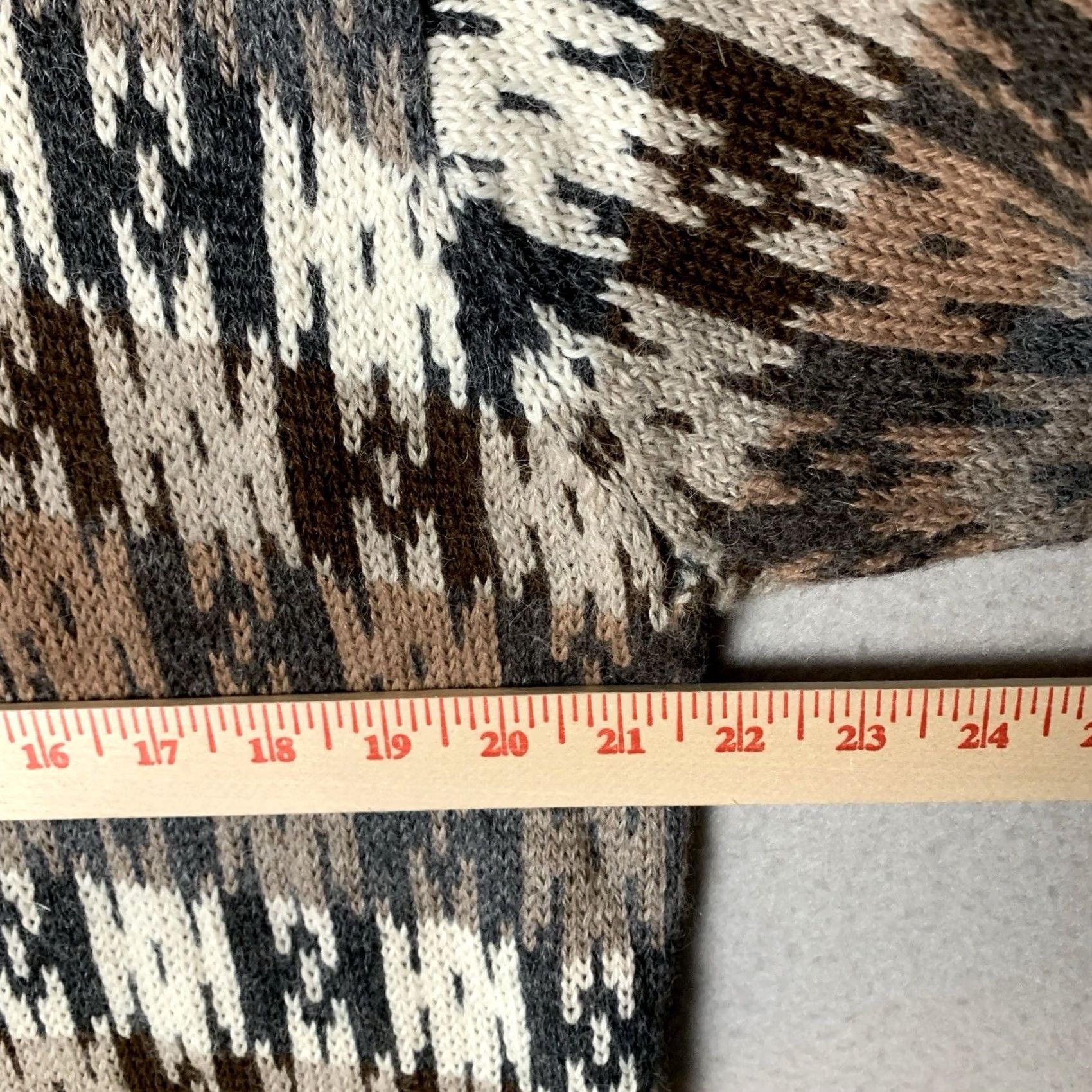 Vintage VINTAGE Classic Alpaca Sweater Men XXL Geometric Preppy Office Grandpacore 90s Size US XXL / EU 58 / 5 - 6 Thumbnail