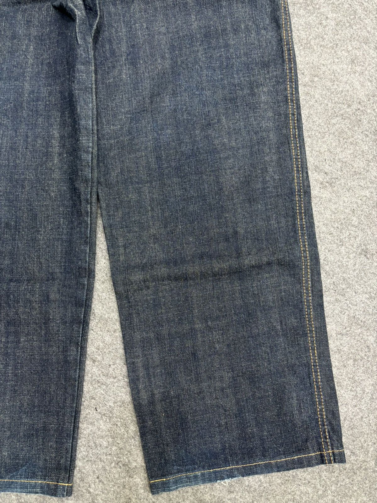 Designer 💥BAGGY💥Rare JUVENILE DELINQUENT X JAPAN BLUE Denim F549 Size US 37 - 11 Thumbnail