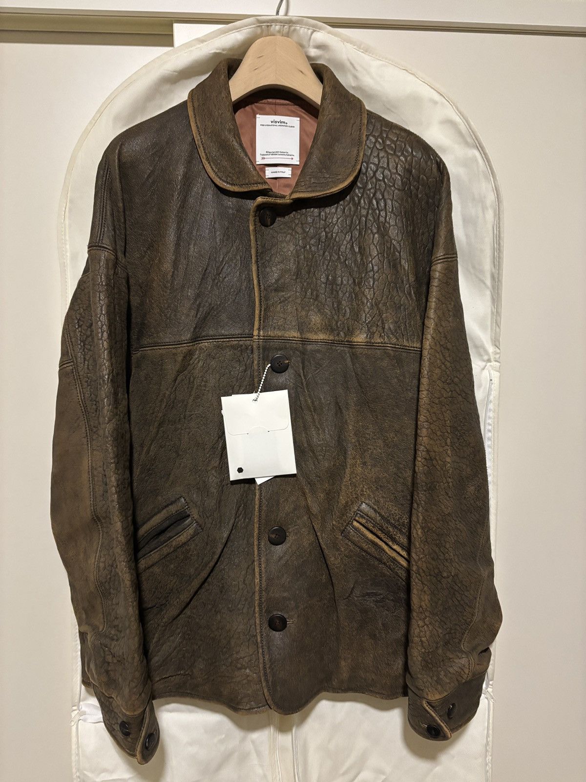 Visvim VISVIM ETON JKT IT (FR VEG.L) DK.BROWN Size US M / EU 48-50 / 2 - 2 Thumbnail