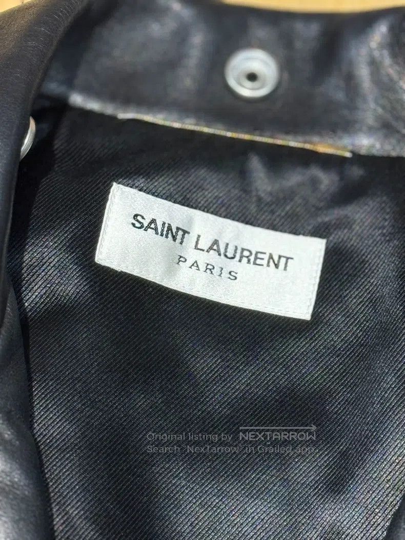 Saint Laurent Paris Saint Laurent Paris Leather Jacket Size XS / US 0-2 / IT 36-38 - 3 Thumbnail