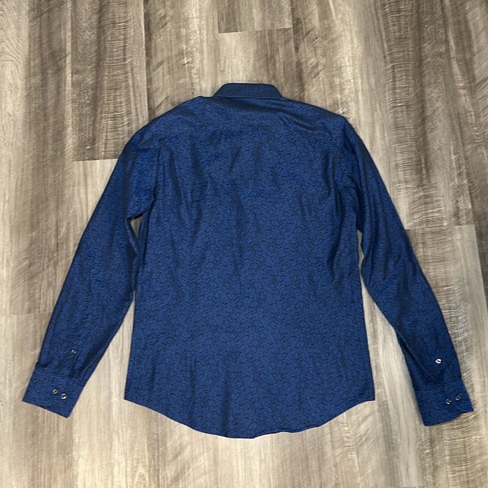 SAND Sand Slim Fit Long Sleeve Button Down 16.5 42 (Large) Size US L / EU 52-54 / 3 - 3 Thumbnail