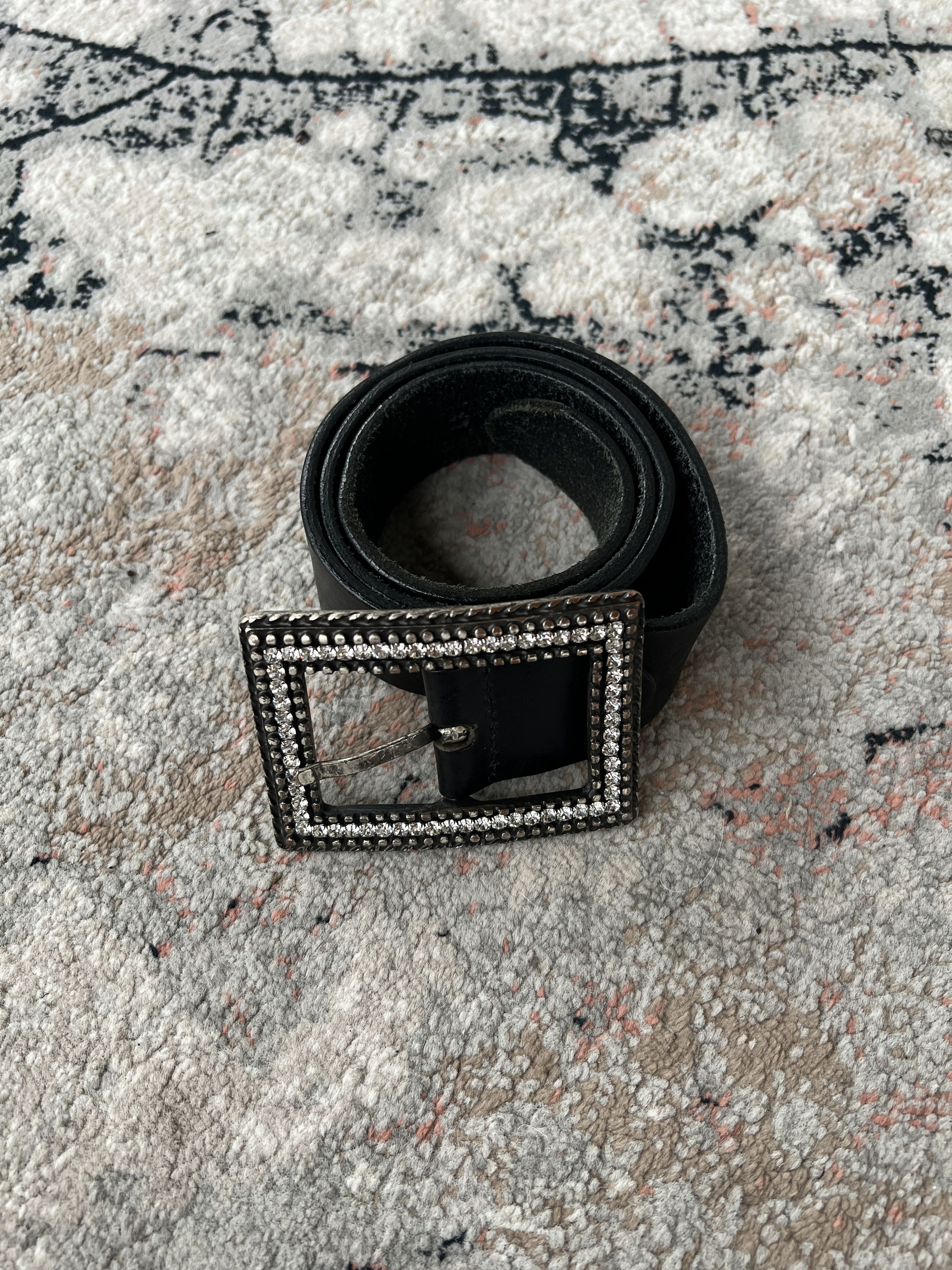 Vintage Vittozzi Leather Belt Size ONE SIZE - 1 Thumbnail