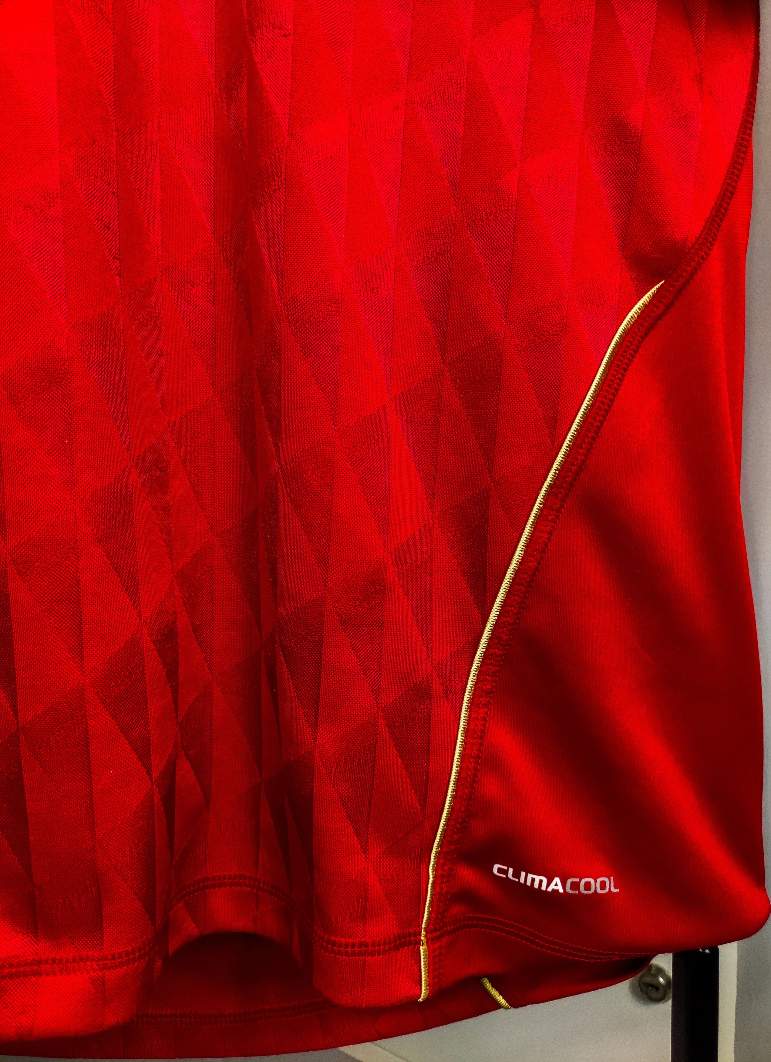 Adidas Raul Meireles #4 Liverpool FC 2010 2011 2012 Adidas Home M Size US M / EU 48-50 / 2 - 16 Thumbnail