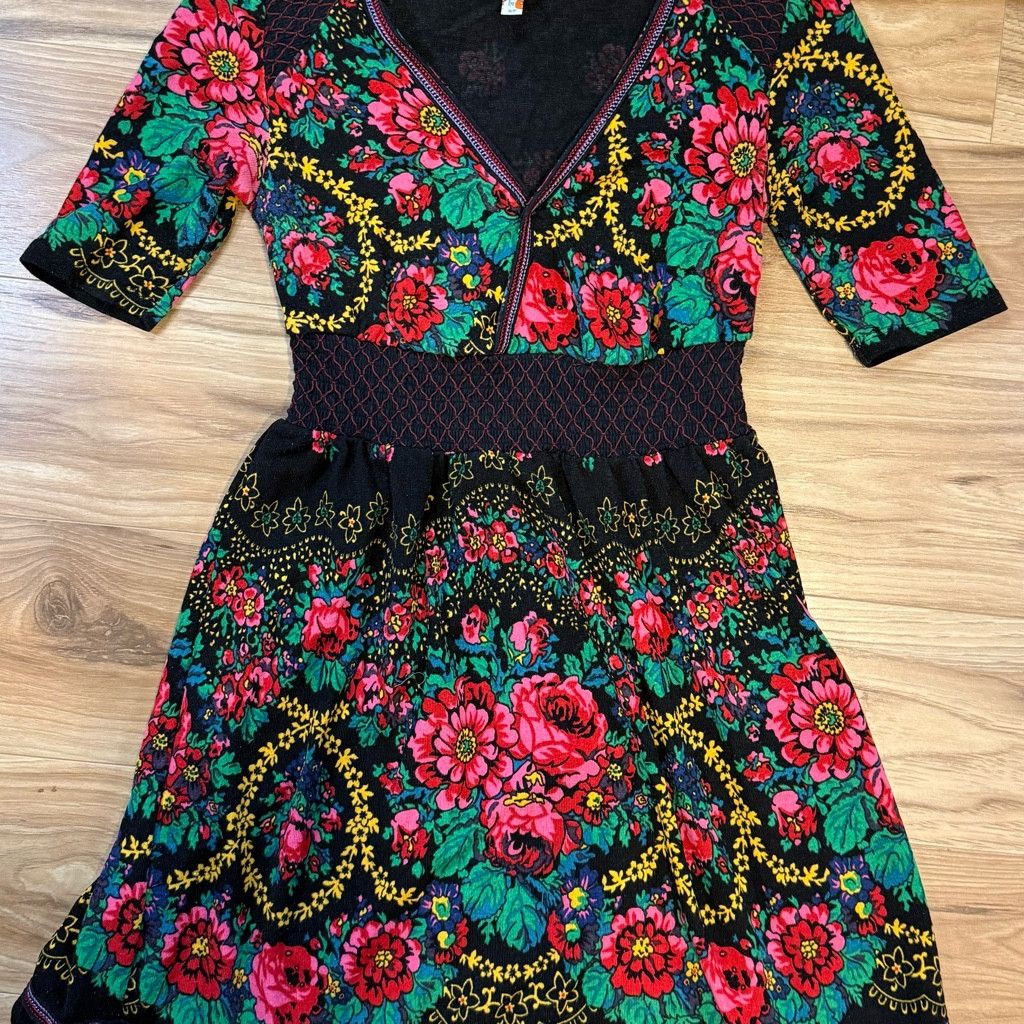 Free People Free People Women’s Small Floral Boho Dress Size S / US 4 / IT 40 - 5 Thumbnail
