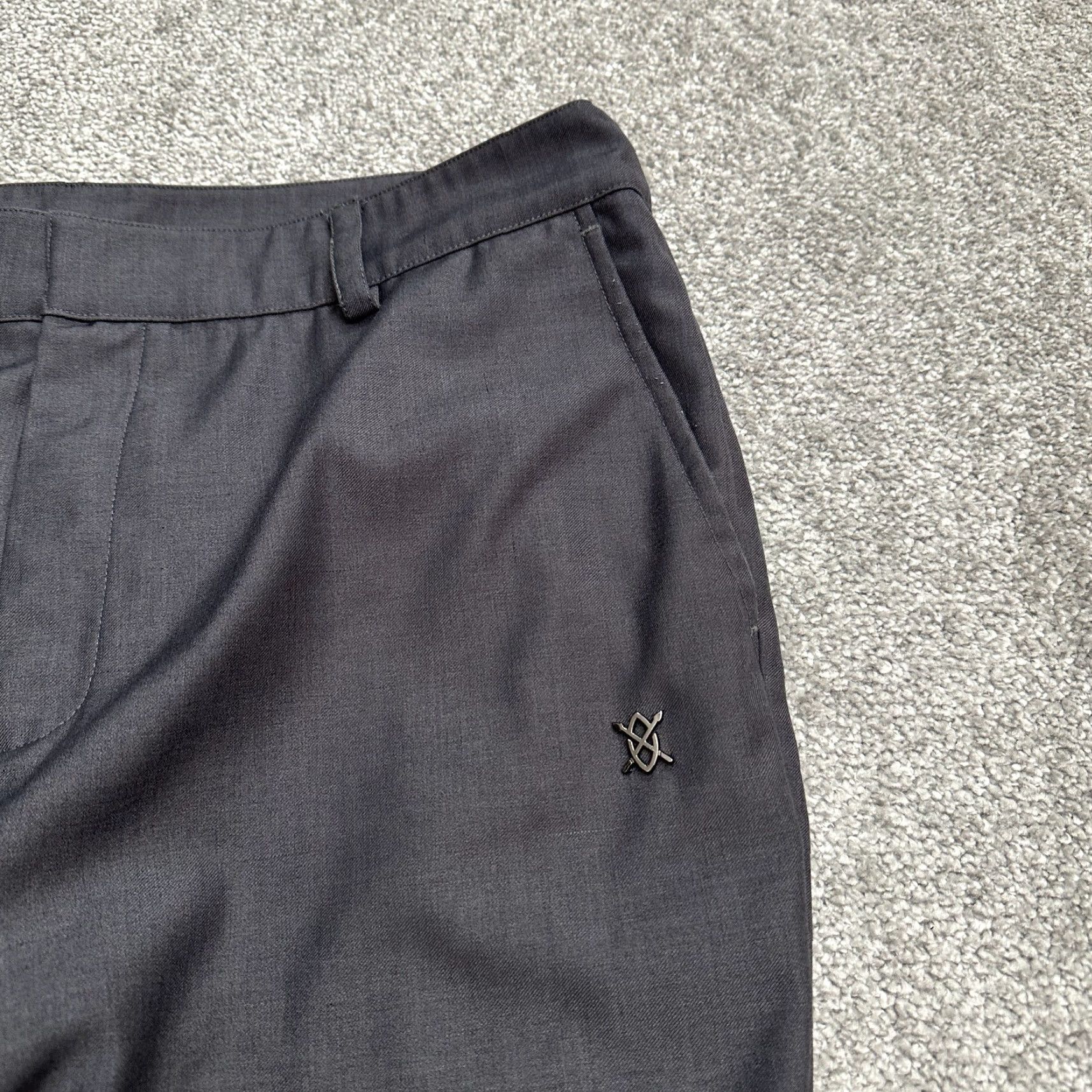 Daily Paper Daily Paper Dress Pants Men Large 36x32 Gray Regular Size US 33 - 5 Thumbnail
