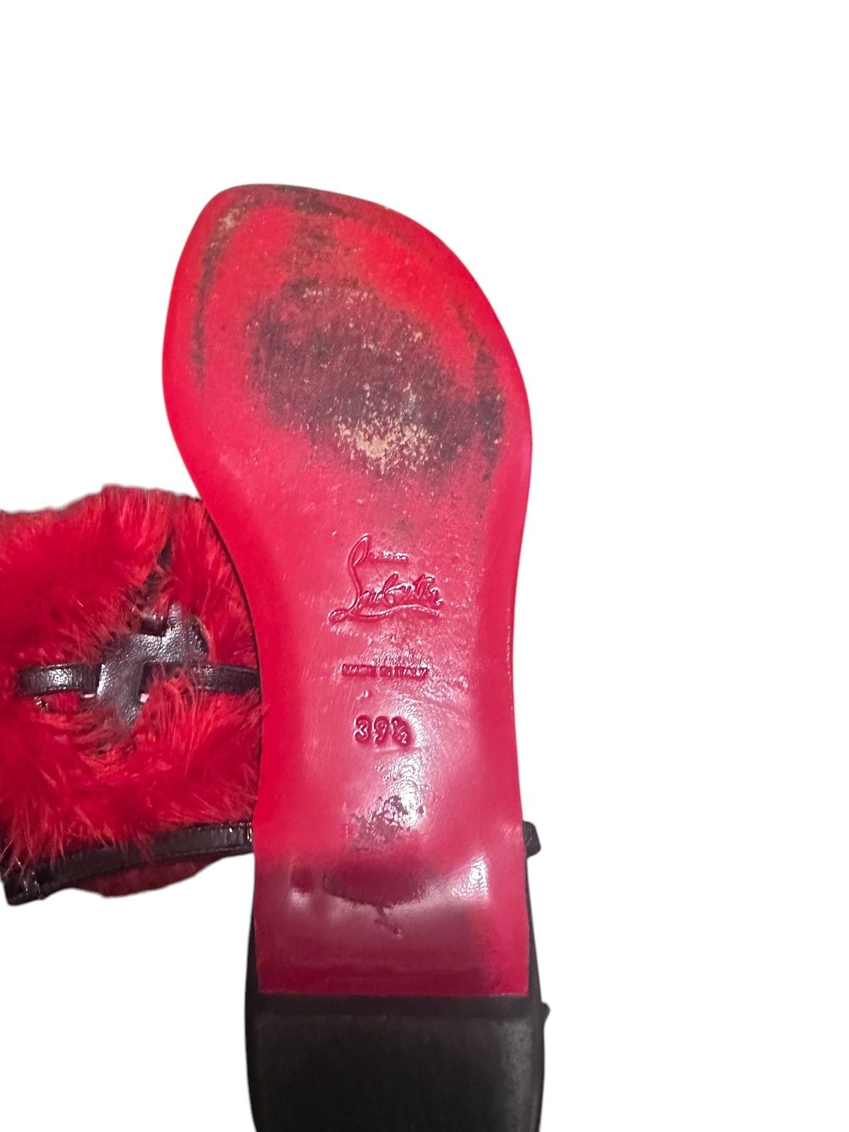 Christian Louboutin Louboutin sandals Pompom Size US 8.5 / IT 38.5 - 4 Thumbnail