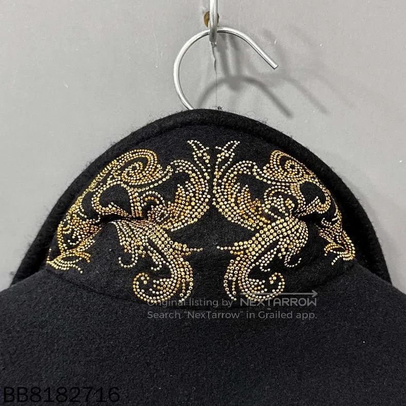 Versace Versace Double row Medusa gold buckle neckline rhinestone Size US S / EU 44-46 / 1 - 3 Thumbnail