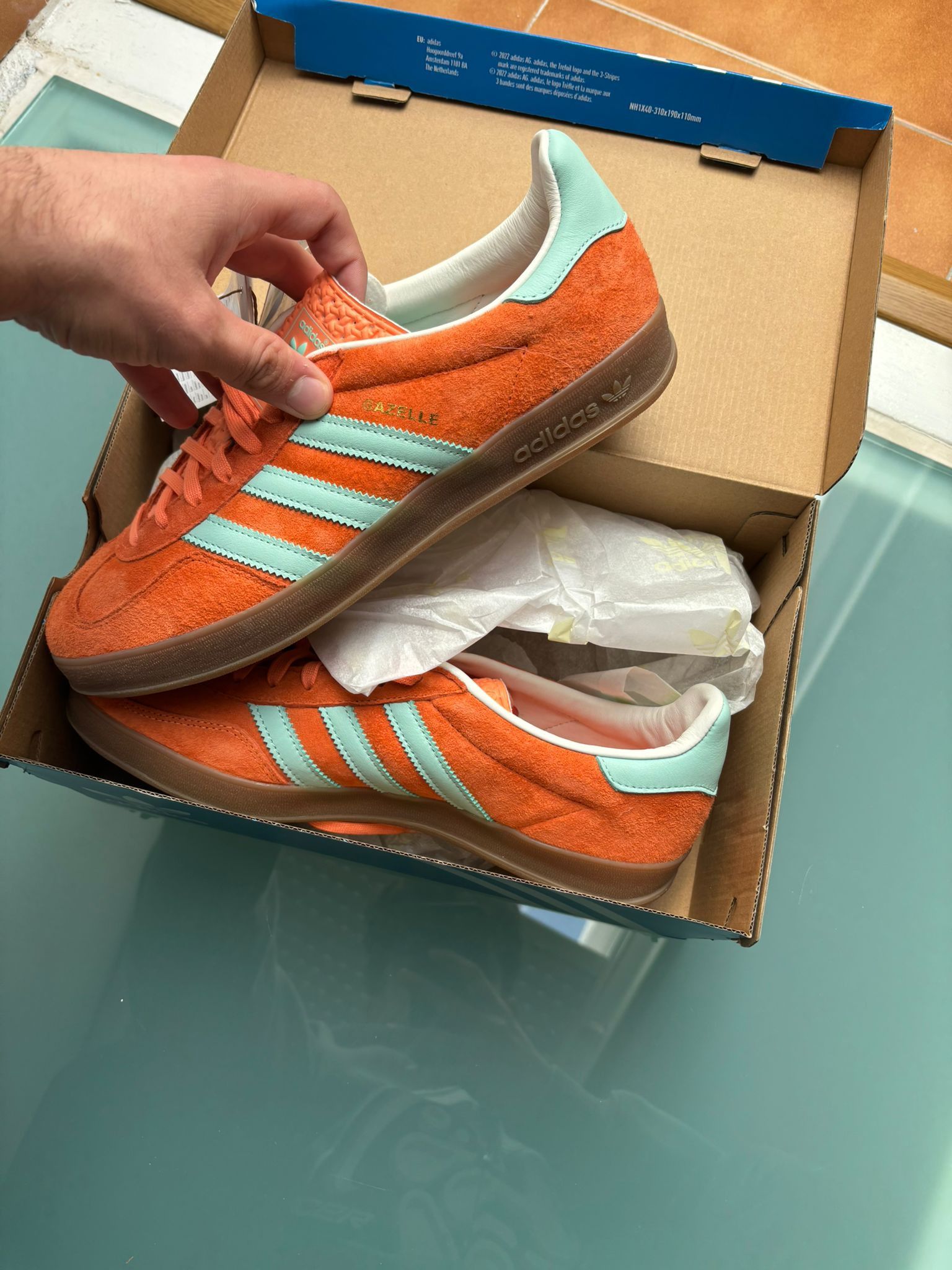 Adidas Adidas Gazelle Indoor Size US 10 / EU 43 - 1 Thumbnail