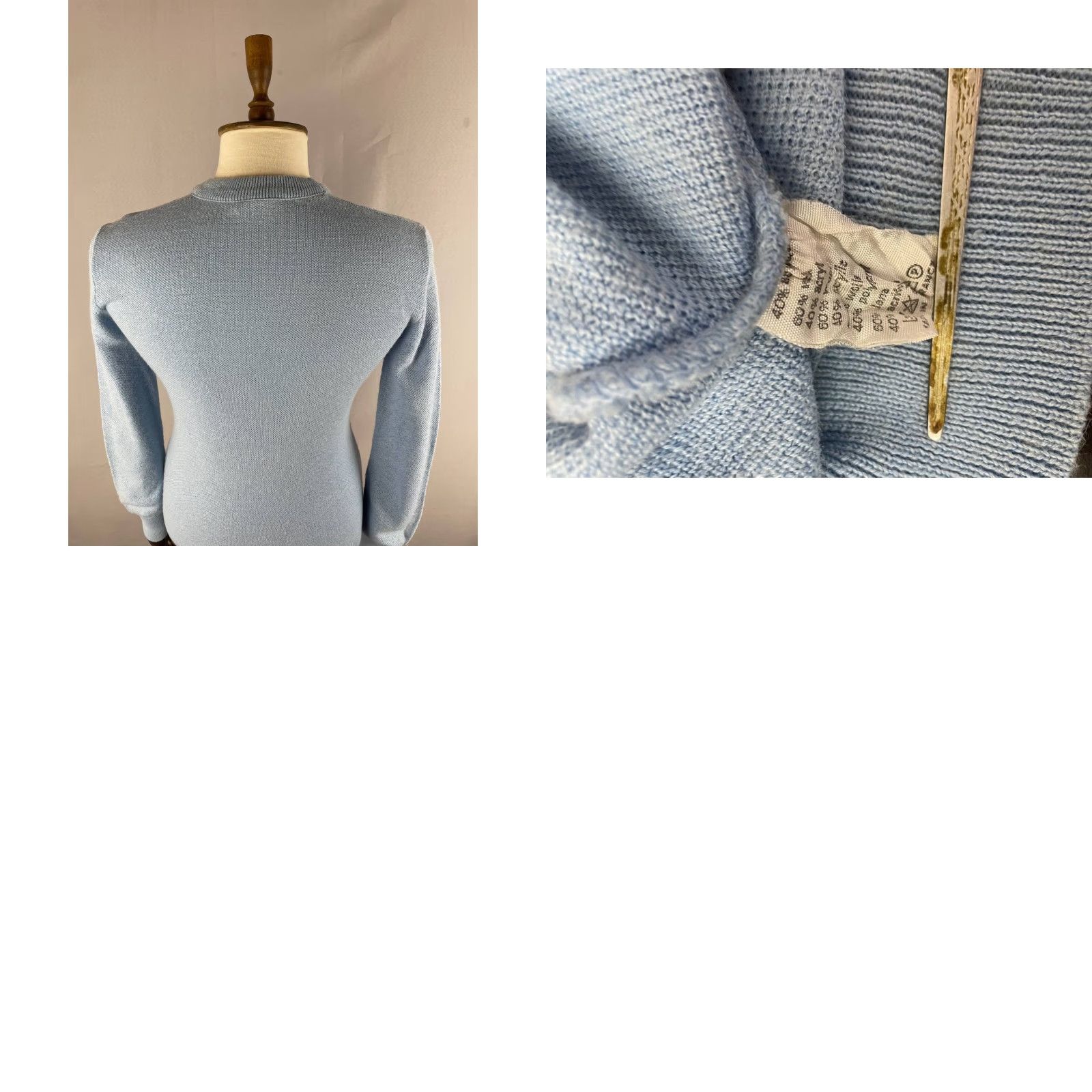 Lacoste Lacoste Mens Sweater Shirt? (Original title: Chemise Lacoste Mens Sweater Size S Blue Wool V-Neck Long Sleeve Pullover) Size US S / EU 44-46 / 1 - 8 Thumbnail