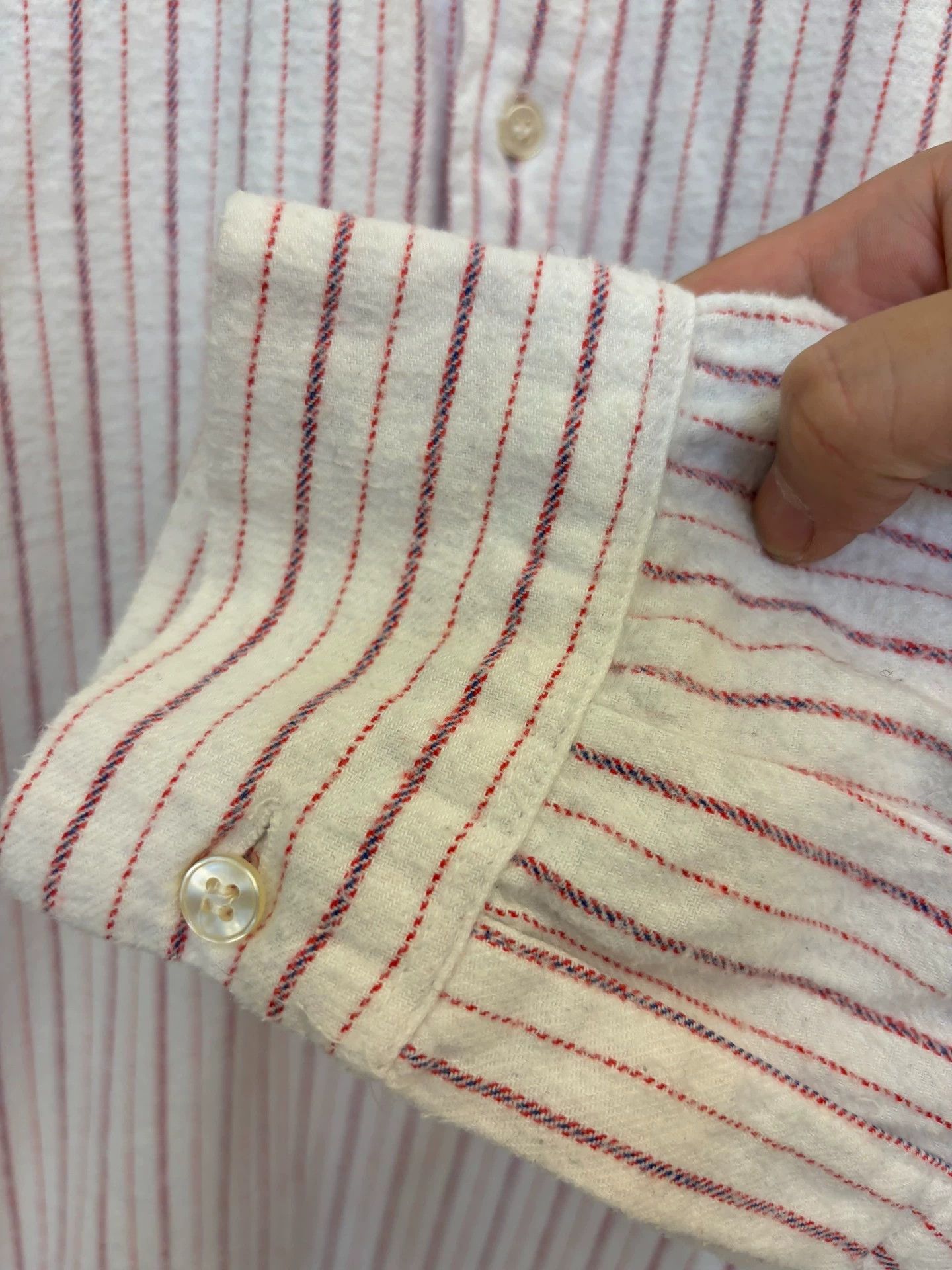 Vintage euro vintage flannel shirt 90% new thick w/lining Size ONE SIZE - 6 Thumbnail