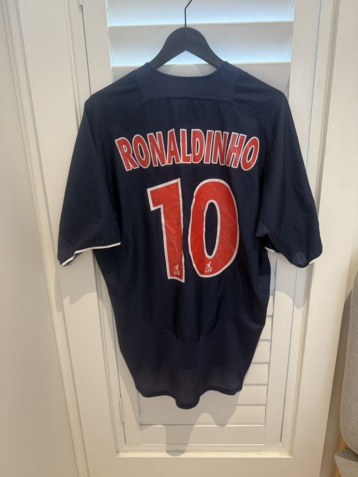 Nike Psg jersey Ronaldinho XL Size US XL / EU 56 / 4 - 3 Thumbnail