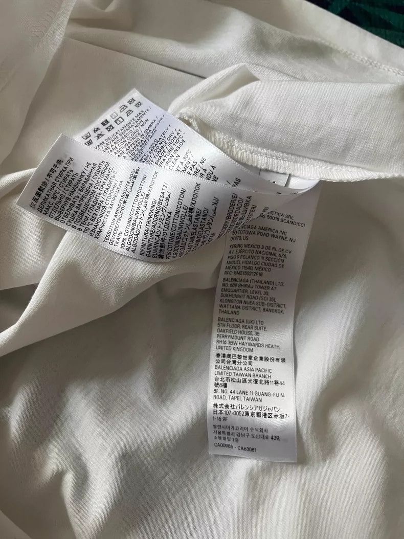 Balenciaga Balenciaga Classic T-Shirt, Size M Size US M / EU 48-50 / 2 - 6 Thumbnail