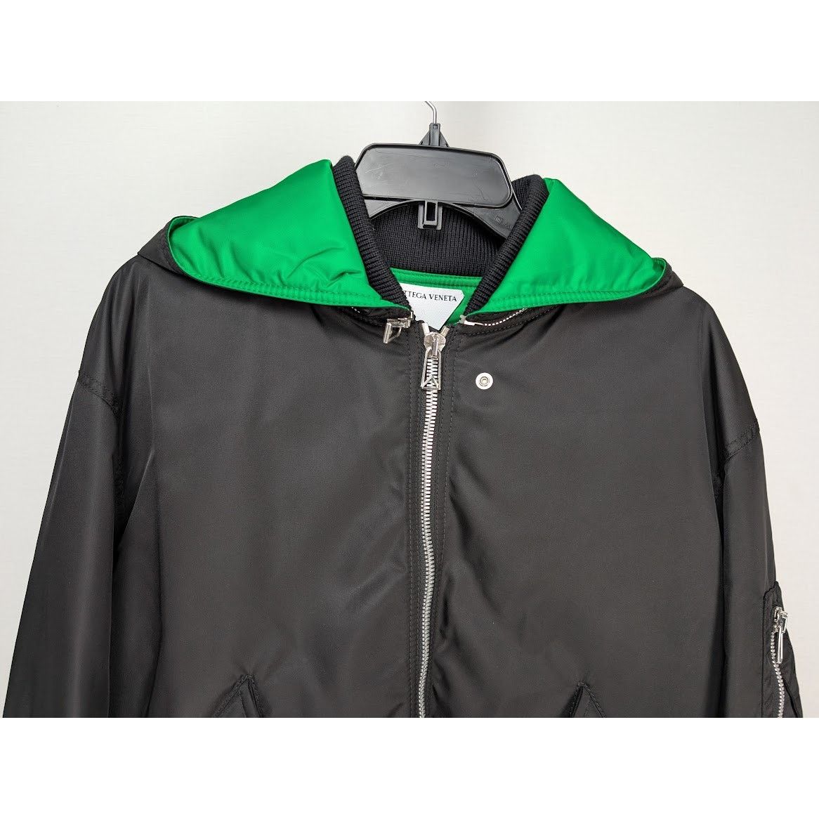 Bottega Veneta o1rshd1 Nylon Garabdine Puffer Jacket in Black Size US S / EU 44-46 / 1 - 4 Thumbnail