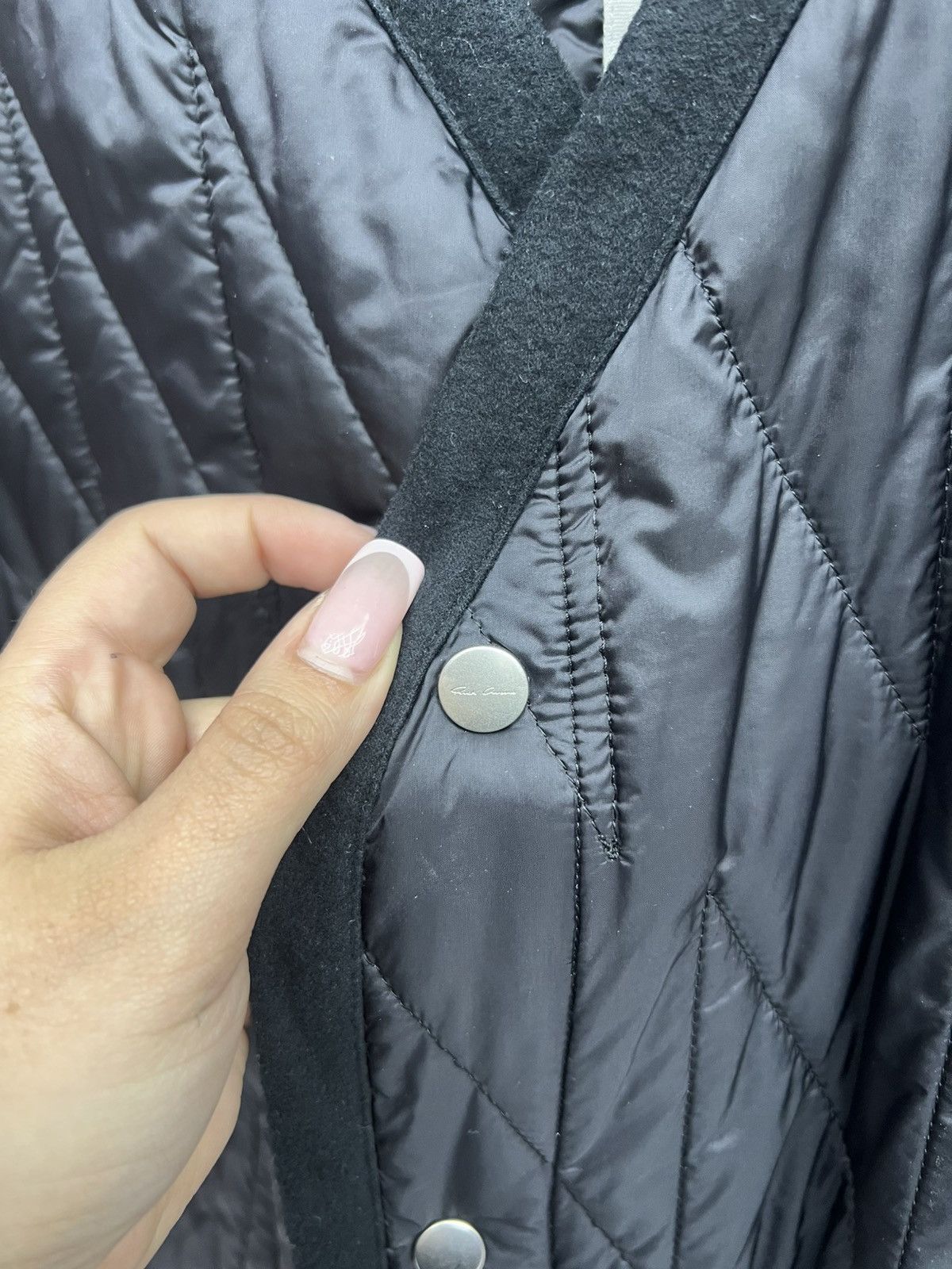 Rick Owens Rick Owens Larry Quilted Liner Jacket Size US S / EU 44-46 / 1 - 6 Thumbnail