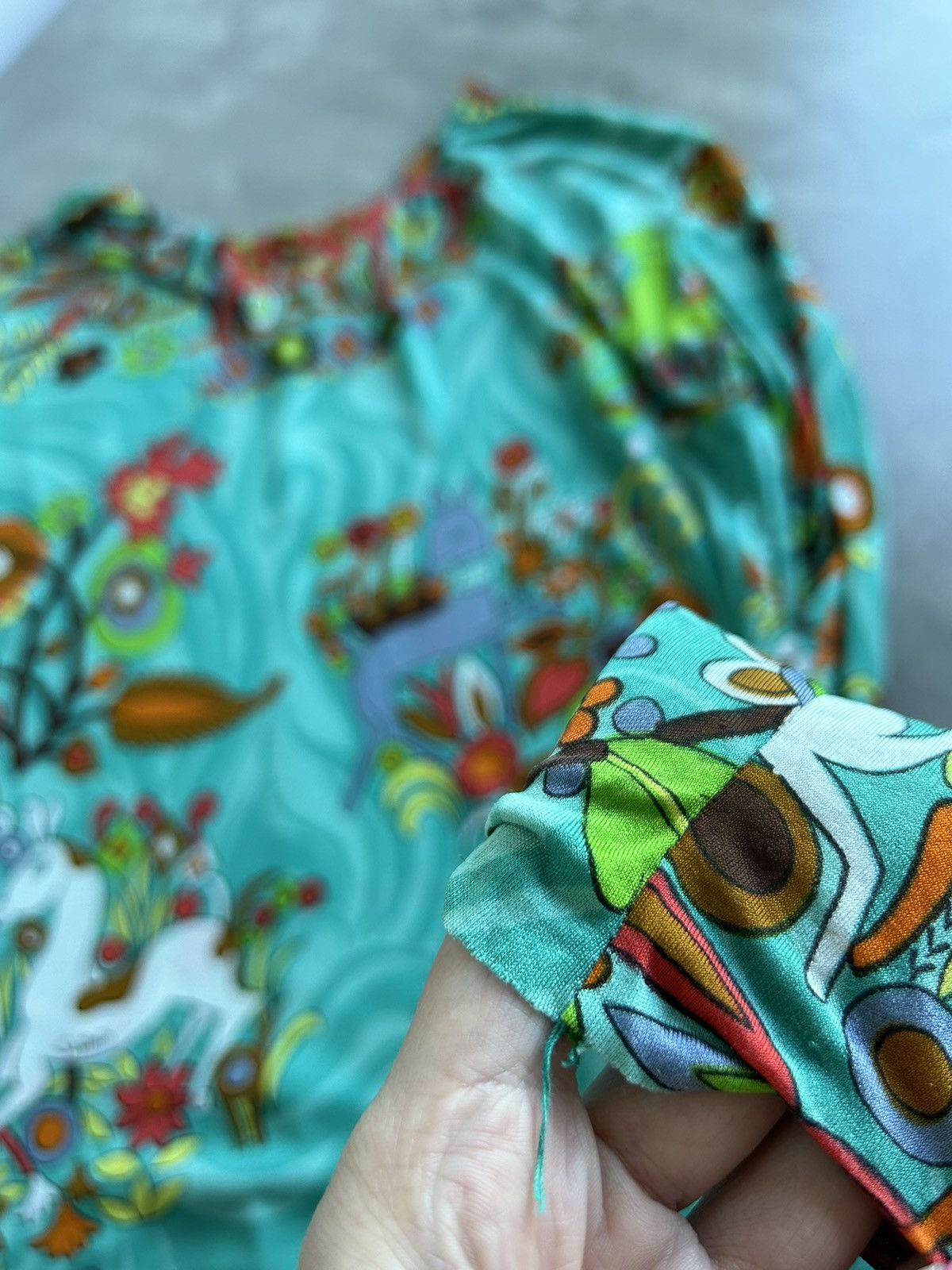 Vintage Vintage Silk Gorgeous Long sleeve top Salterio Archival Size XS / US 0-2 / IT 36-38 - 8 Thumbnail