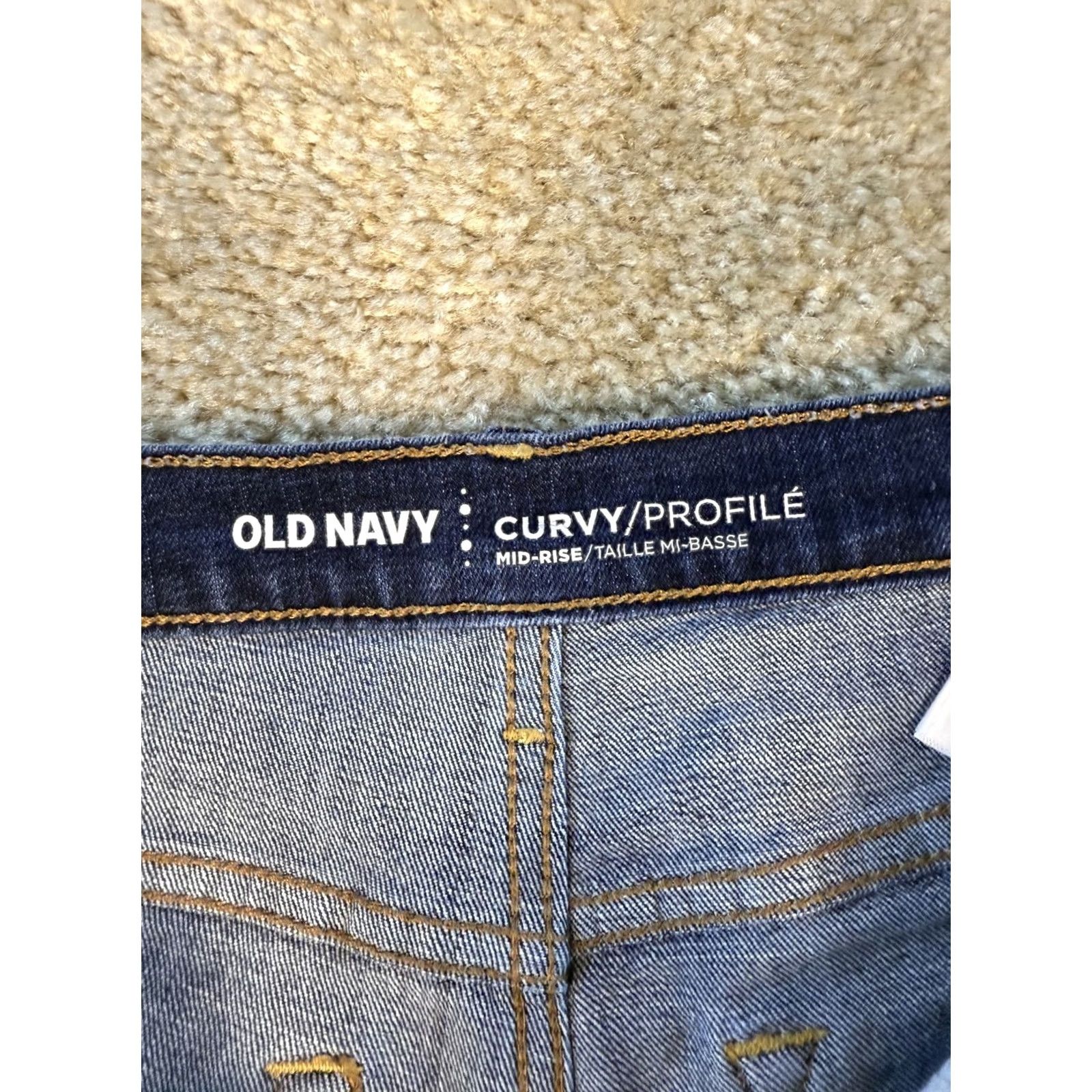 Old Navy Old Navy Jeans Womens Size 4 Short Blue Curvy Mid Rise Stretch Denim 30x27 D252 Size 27" / US 4 / IT 40 - 5 Thumbnail