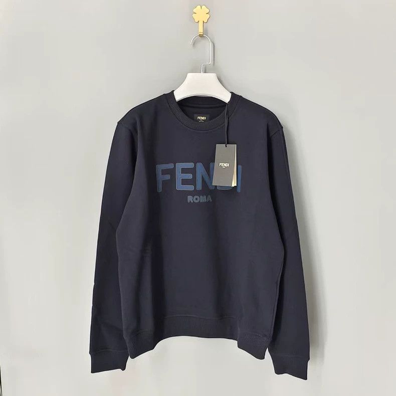 Fendi Fendi Large logo sweatshirt Size US S / EU 44-46 / 1 - 1 Thumbnail