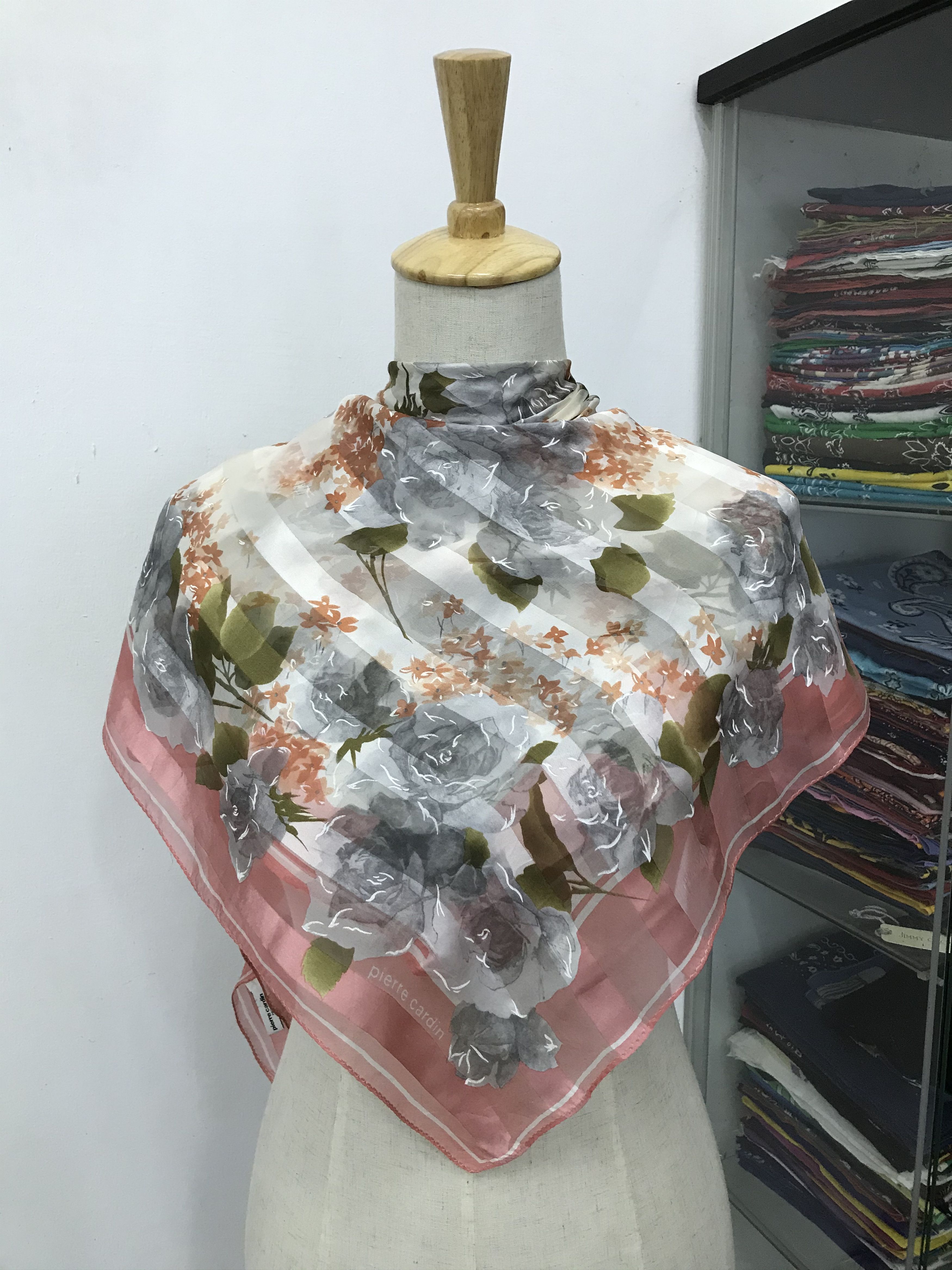 Pierre Cardin Vintage Pierre Cardin Silk Scarf Size ONE SIZE - 1 Thumbnail