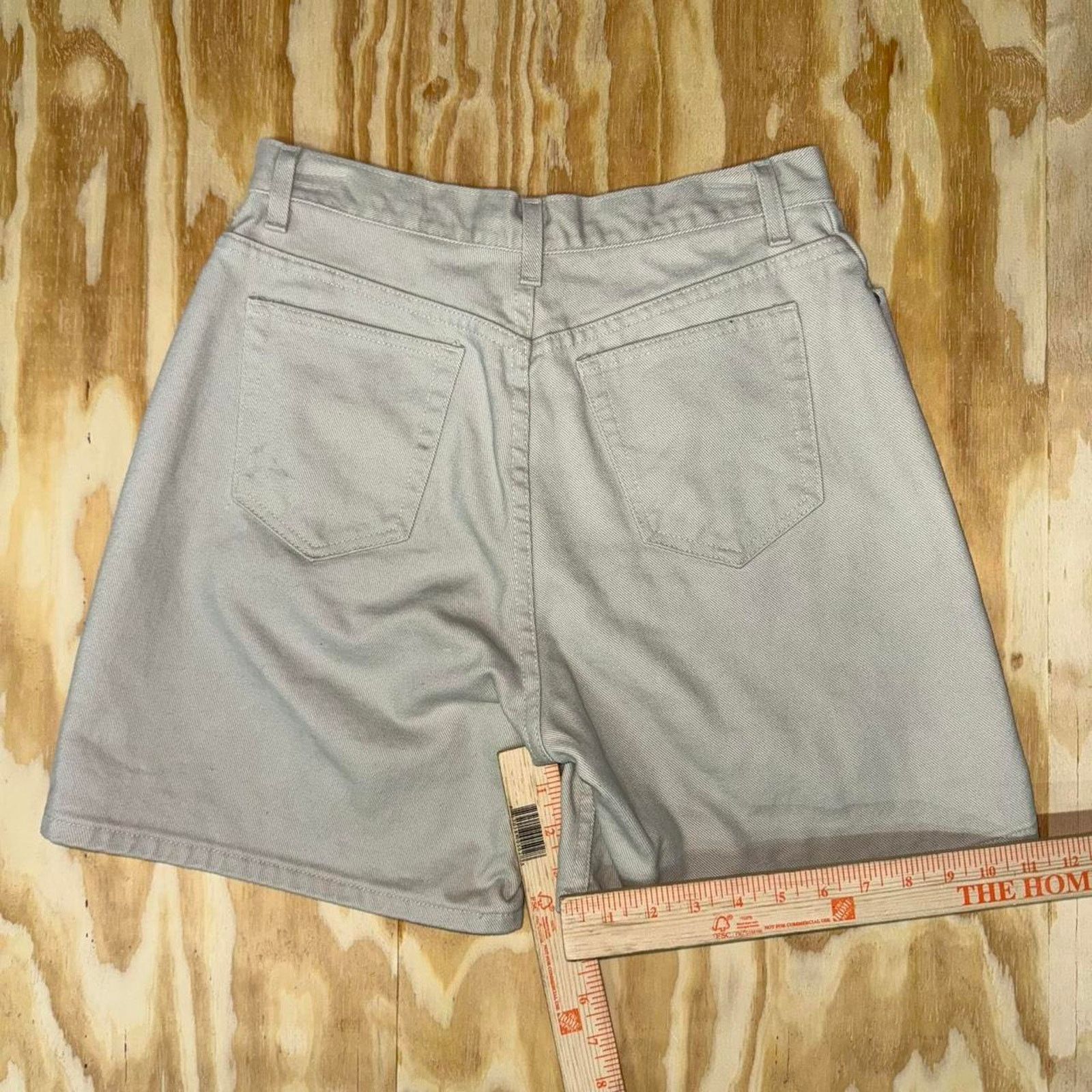 Vintage 30 - Vintage y2k khaki essential 2000s summer shorts Size US 30 / EU 46 - 4 Thumbnail