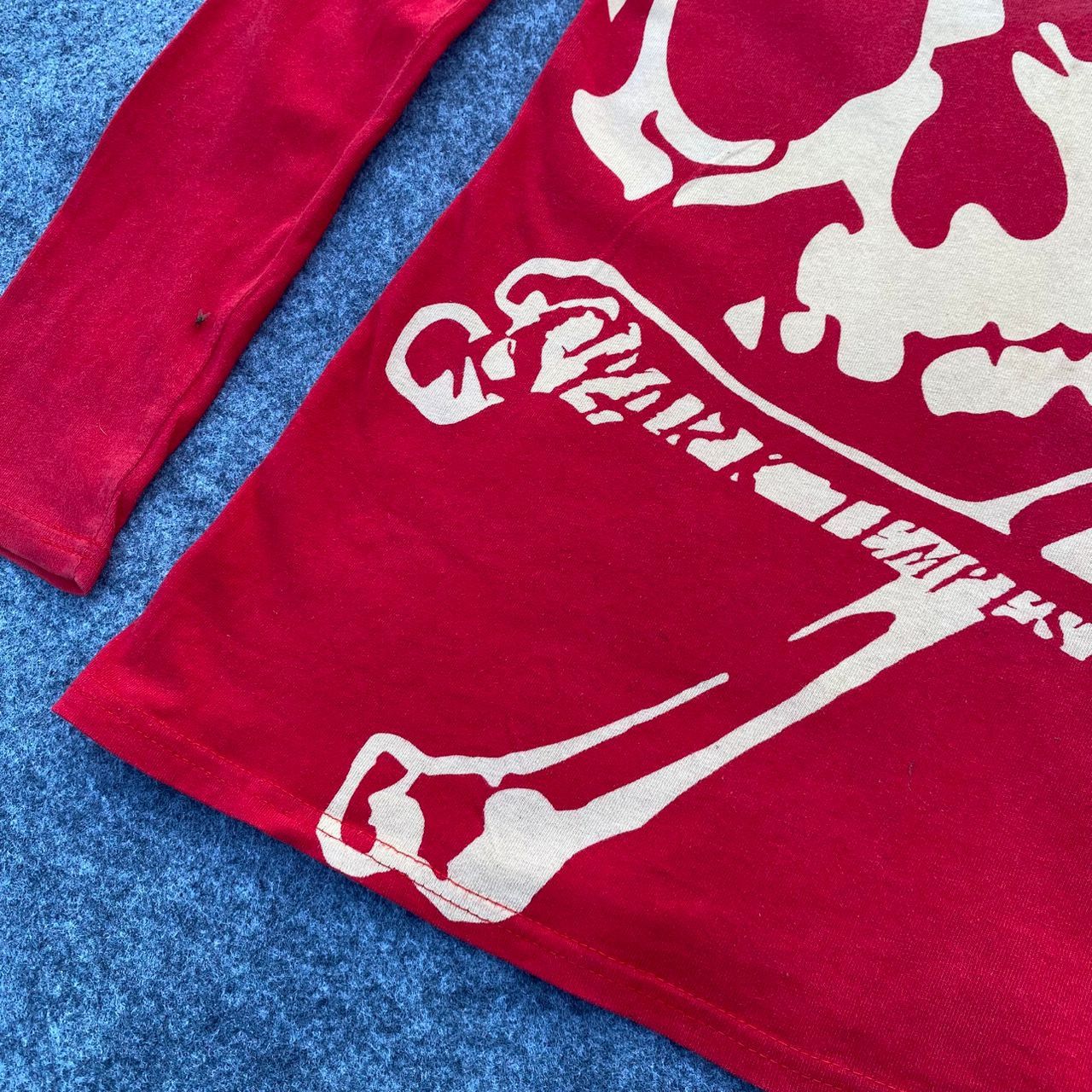 Japanese Brand Vintage Ghost To Helen Skulls Streetwear Long Sleeve Shirt Size L / US 10 / IT 46 - 4 Thumbnail