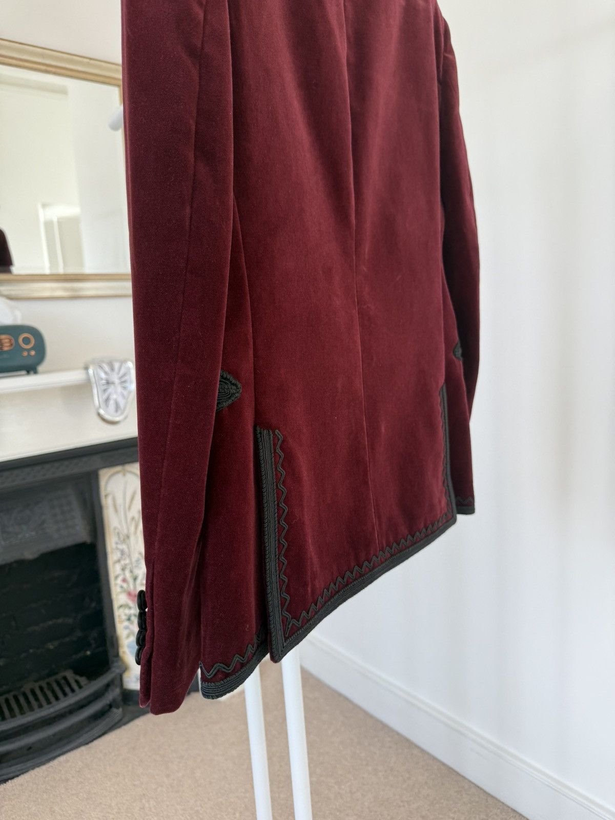 Saint Laurent Paris FW18 Saint Laurent Velvet Western Blazer Jacket Size 48R - 8 Thumbnail