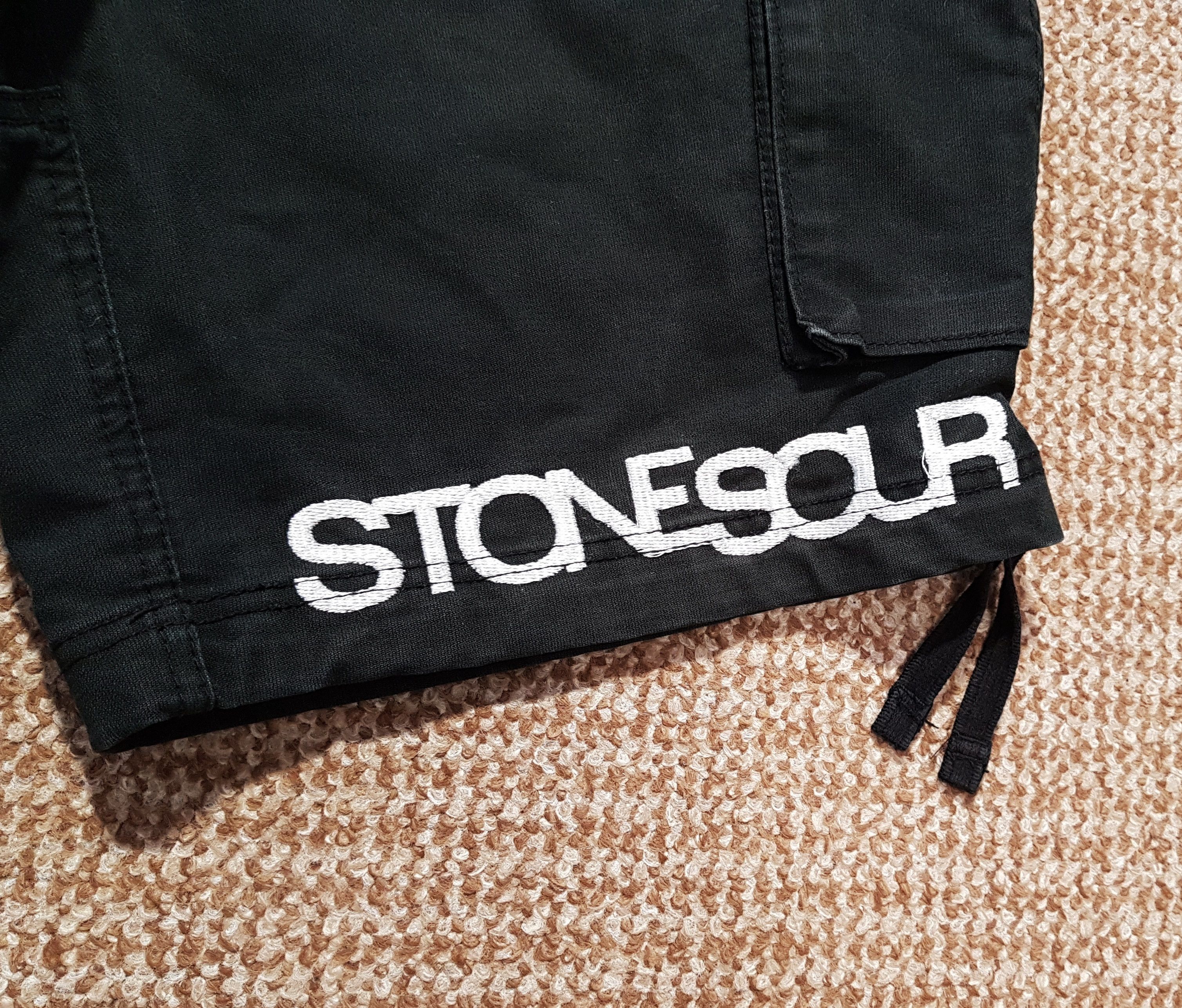 Band Tees Vintage Stone Sour Cargo Shorts Slipknot Rock Band 2008 sz S Size US 30 / EU 46 - 5 Thumbnail