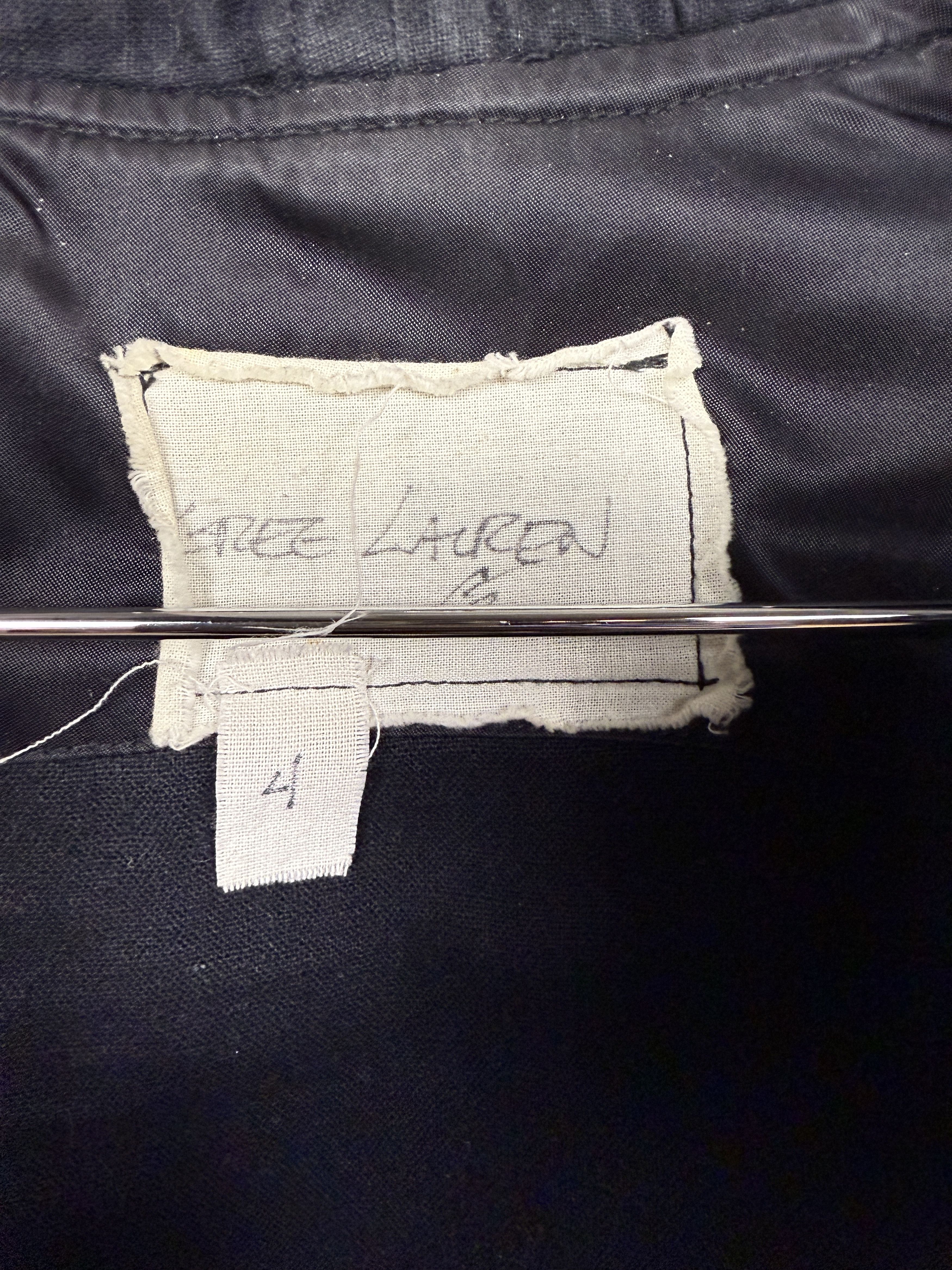 Greg Lauren Greg Lauren Black Nylon Tent Snorkel Hooded Flight Jacket Size US XL / EU 56 / 4 - 6 Thumbnail