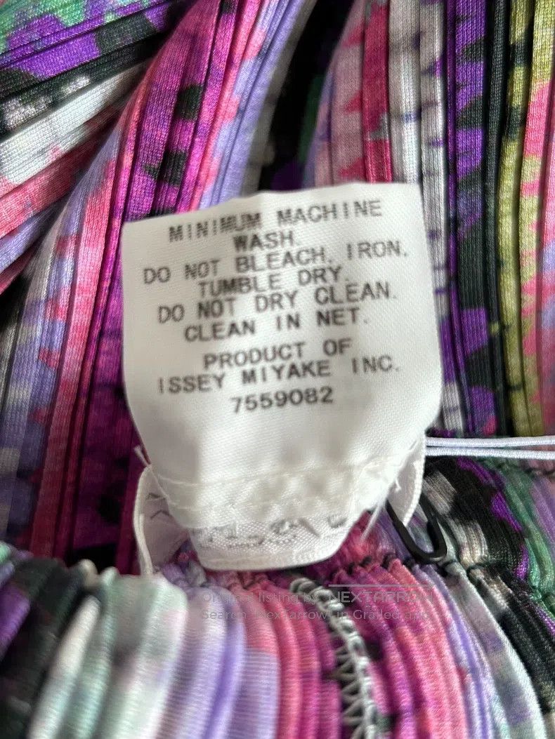 Issey Miyake Issey Miyake Purple Midi Skirt Size 22" - 4 Thumbnail