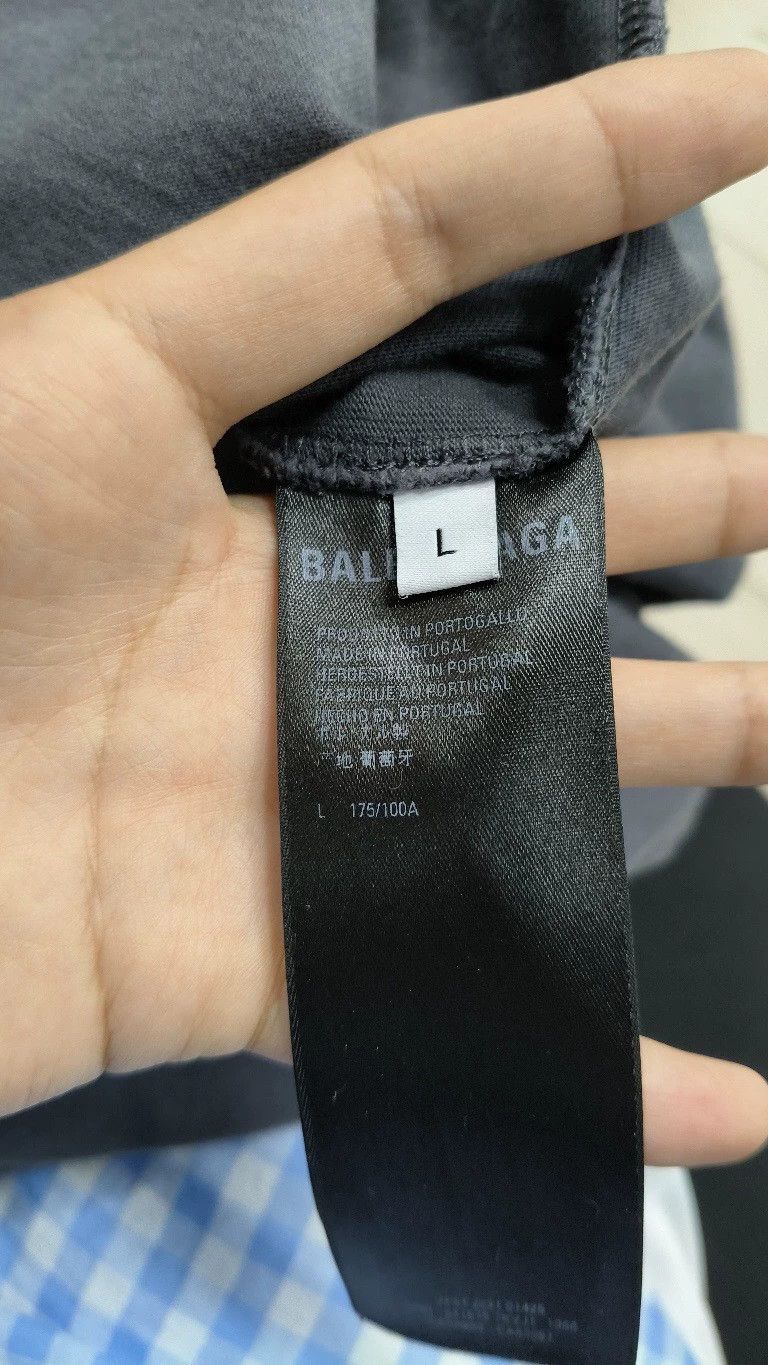 Balenciaga Balenciaga Black cola embroidered short sleeves Size US L / EU 52-54 / 3 - 8 Thumbnail