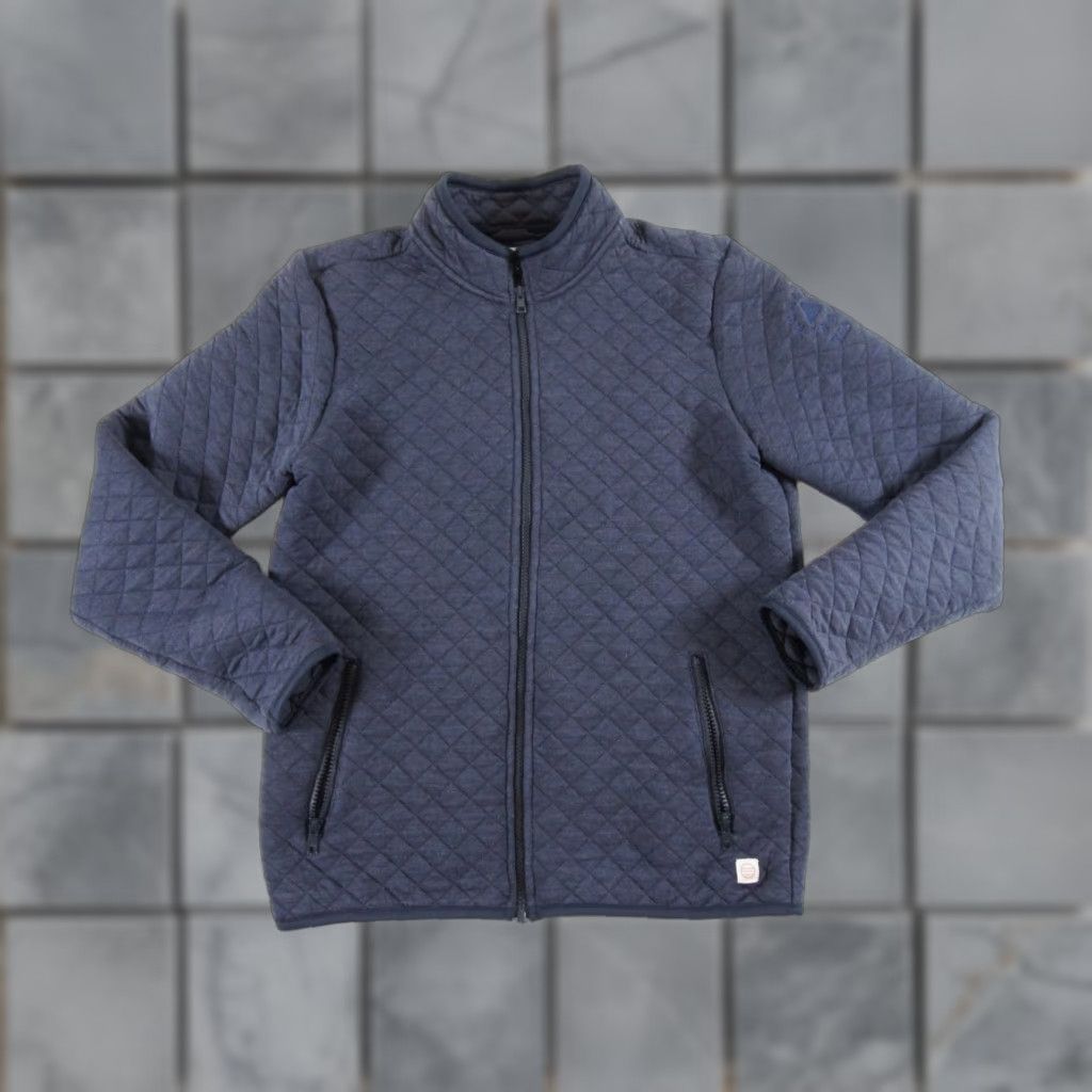 Marine Layer Marine Layer Jacket Mens Smal Blue Corbet Full Zip Quilt Adult Outdoors Casual Size US S / EU 44-46 / 1 - 1 Thumbnail