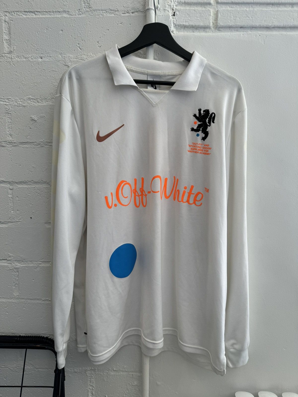 Nike Off White Nike Lab x Off White Mercurial NRG Soccer Futbol Jersey Grailed